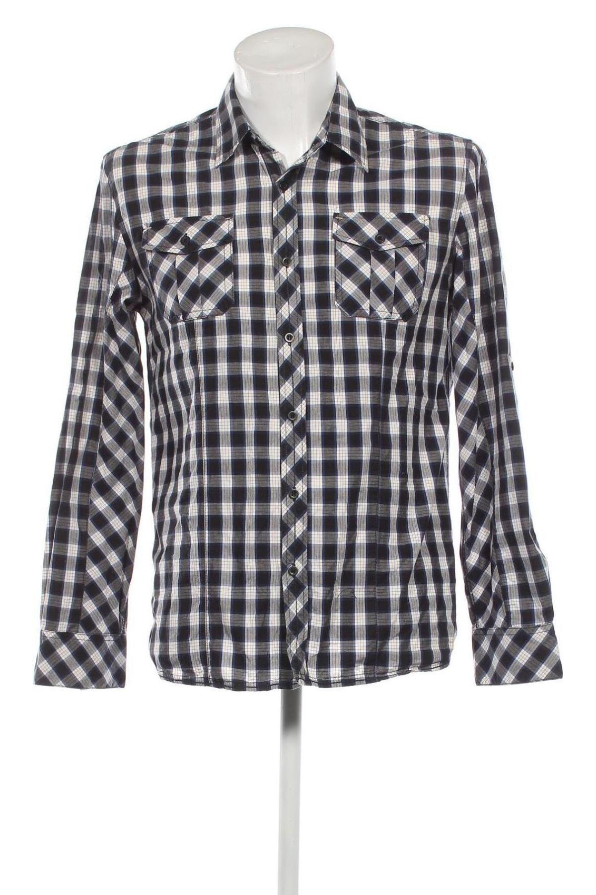 Ανδρικό πουκάμισο Blend, Μέγεθος L, Χρώμα Πολύχρωμο, Τιμή 3,12 €