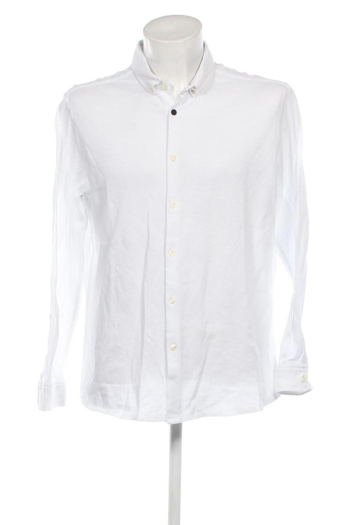 Ανδρικό πουκάμισο Bogner, Μέγεθος XXL, Χρώμα Λευκό, Τιμή 49,80 €