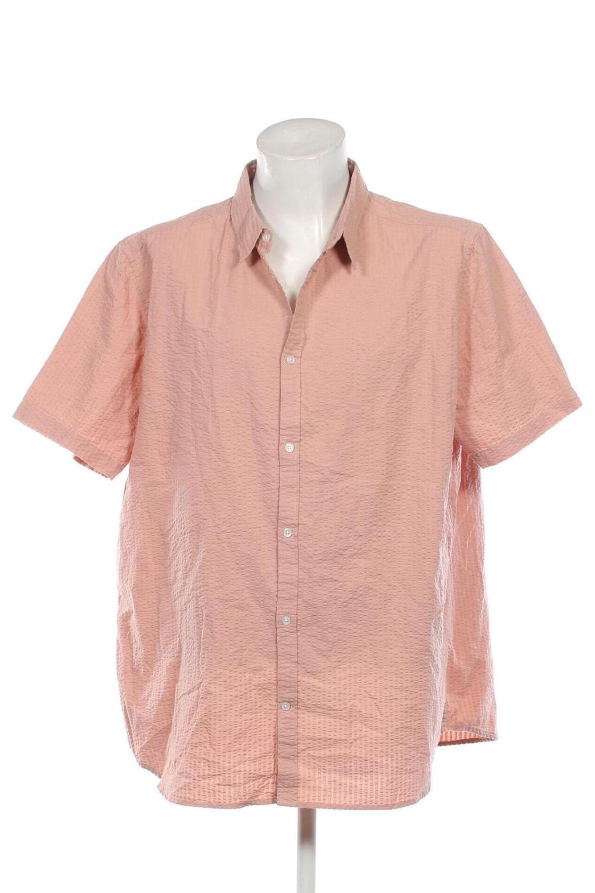 Ανδρικό πουκάμισο Bpc Bonprix Collection, Μέγεθος XXL, Χρώμα Ρόζ , Τιμή 8,61 €