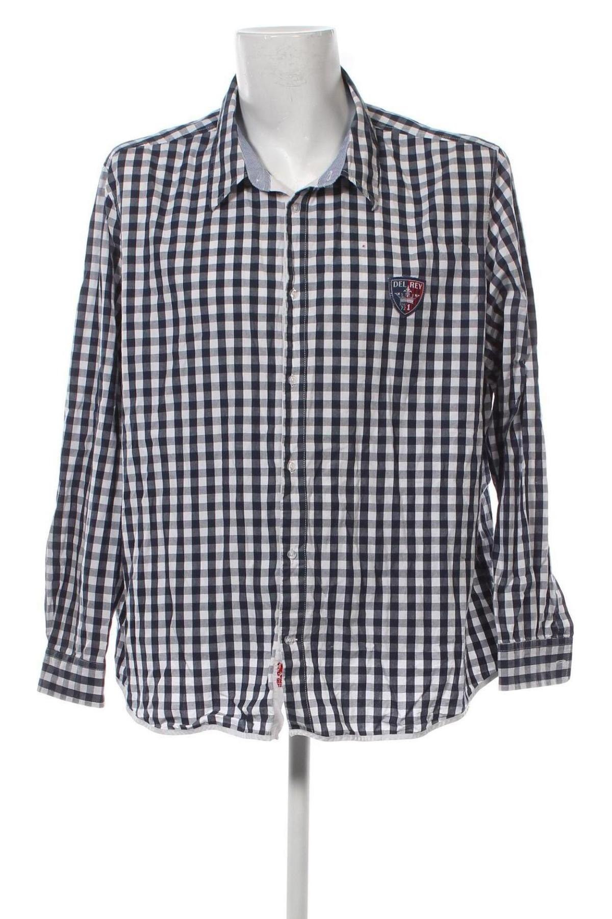 Ανδρικό πουκάμισο Bpc Bonprix Collection, Μέγεθος 3XL, Χρώμα Πολύχρωμο, Τιμή 23,06 €