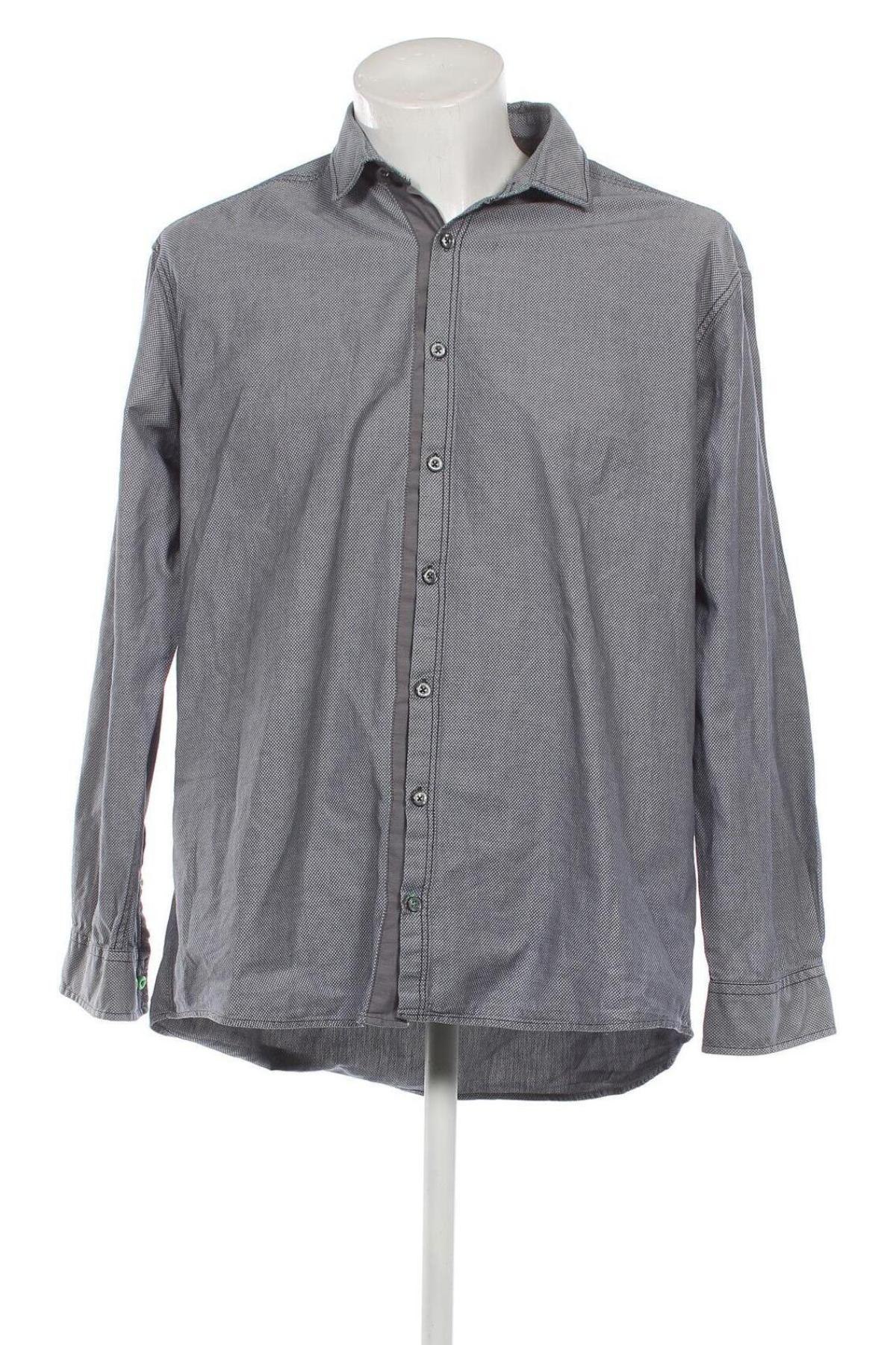Ανδρικό πουκάμισο Calamar, Μέγεθος XXL, Χρώμα Γκρί, Τιμή 21,23 €