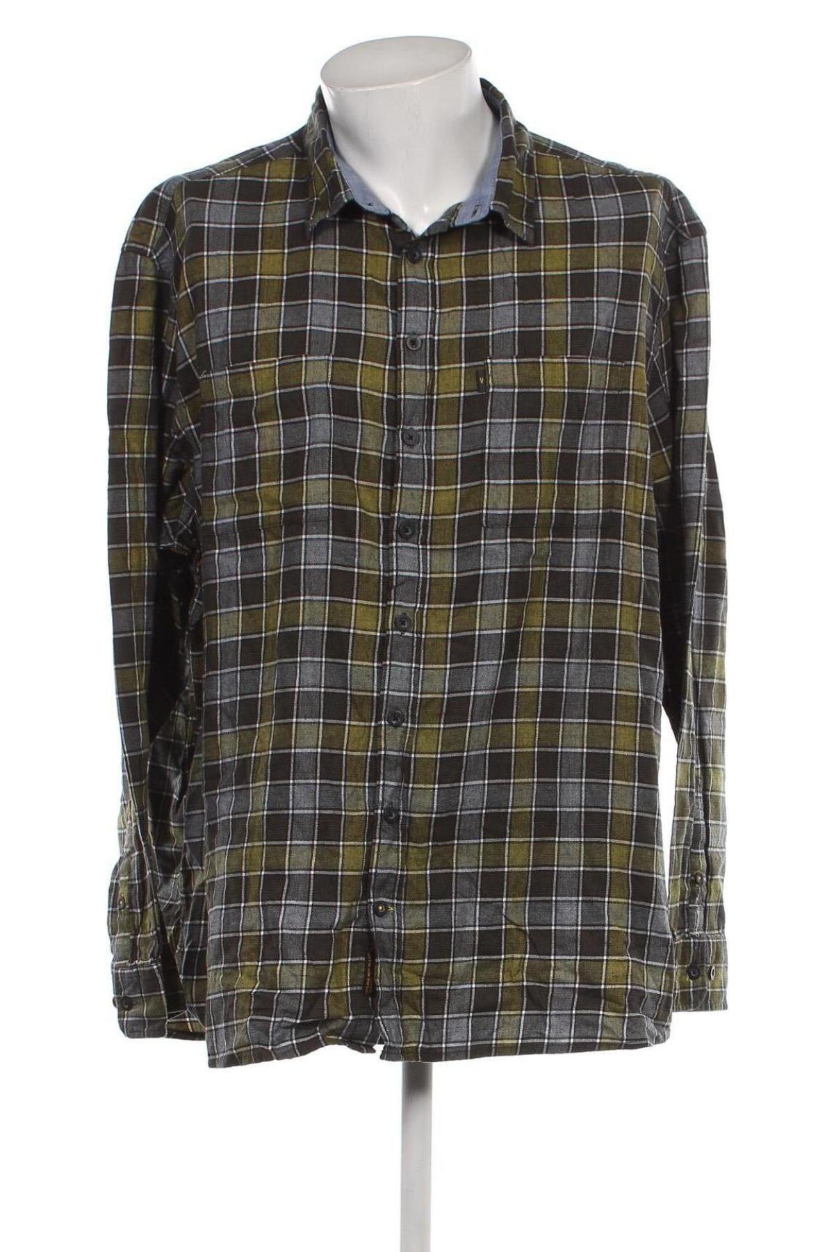 Ανδρικό πουκάμισο Camel Active, Μέγεθος 3XL, Χρώμα Πολύχρωμο, Τιμή 23,40 €
