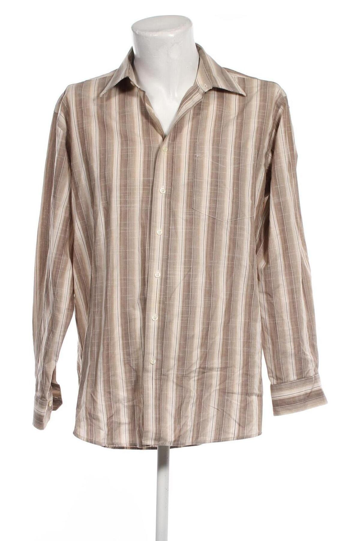 Ανδρικό πουκάμισο Canda, Μέγεθος XL, Χρώμα  Μπέζ, Τιμή 17,94 €