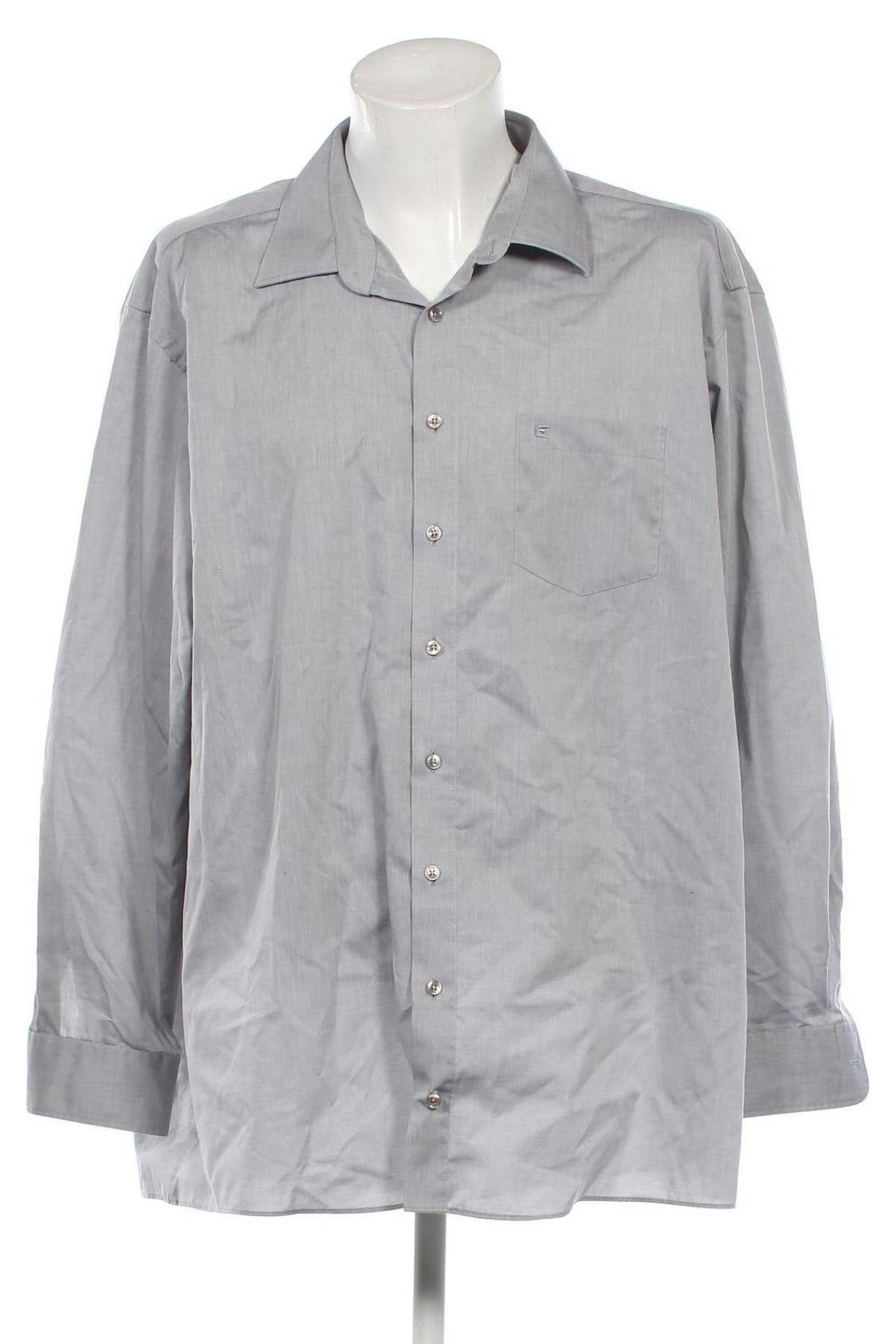 Ανδρικό πουκάμισο Casa Moda, Μέγεθος 4XL, Χρώμα Γκρί, Τιμή 24,12 €