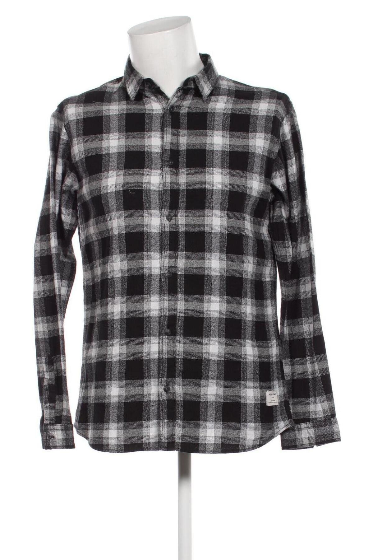 Ανδρικό πουκάμισο Core By Jack & Jones, Μέγεθος L, Χρώμα Μαύρο, Τιμή 14,37 €