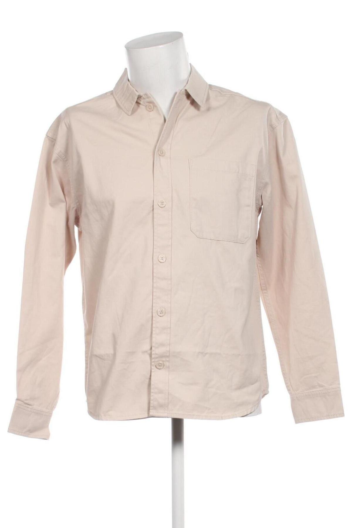 Ανδρικό πουκάμισο Core By Jack & Jones, Μέγεθος L, Χρώμα Εκρού, Τιμή 16,82 €
