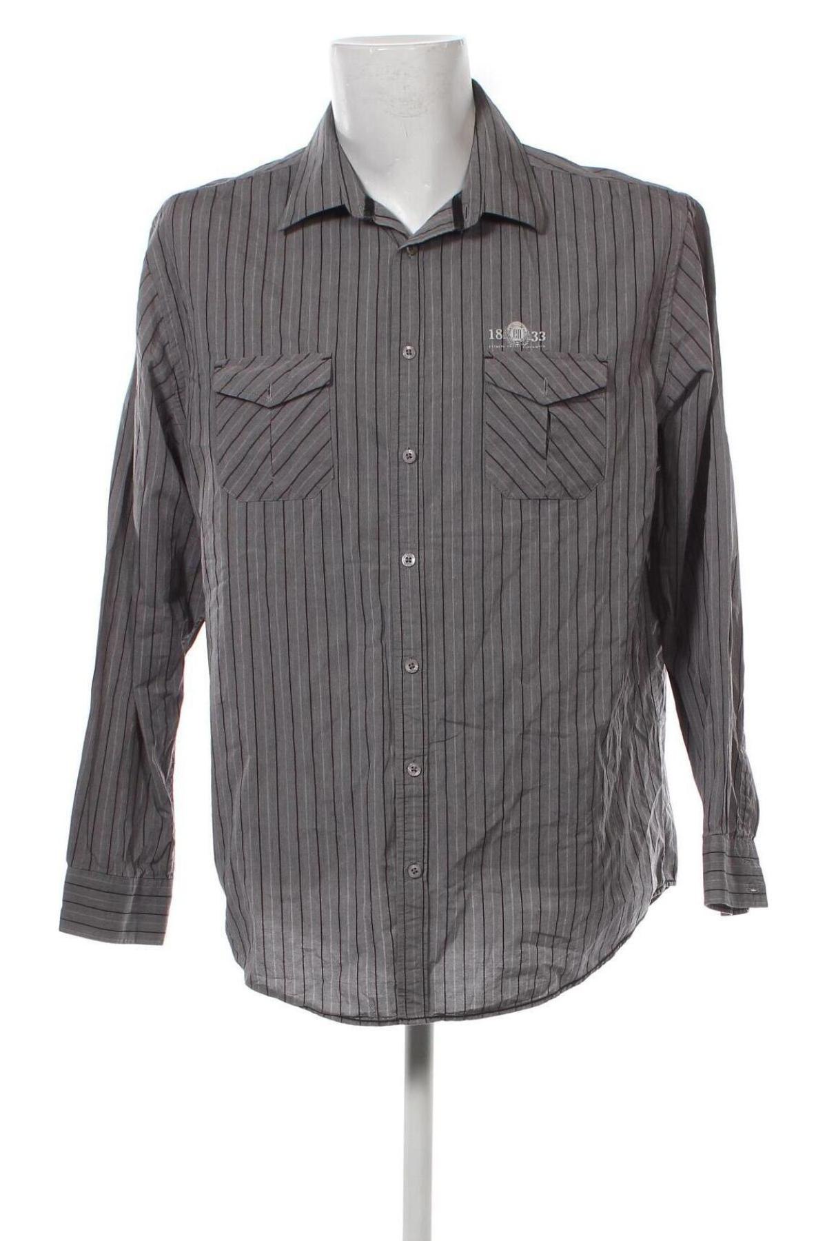 Мъжка риза Engbers, Размер XL, Цвят Сив, Цена 33,15 лв.