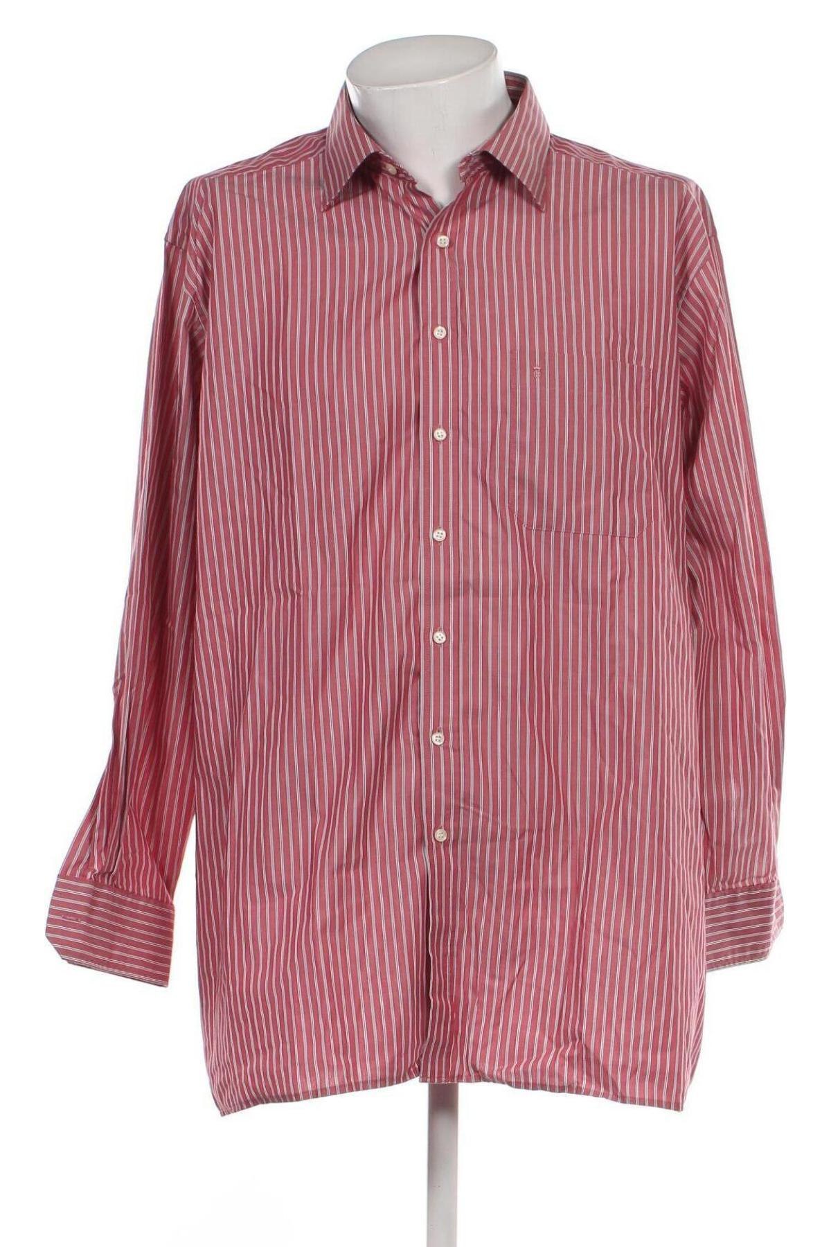 Ανδρικό πουκάμισο Eterna, Μέγεθος XXL, Χρώμα Κόκκινο, Τιμή 5,55 €