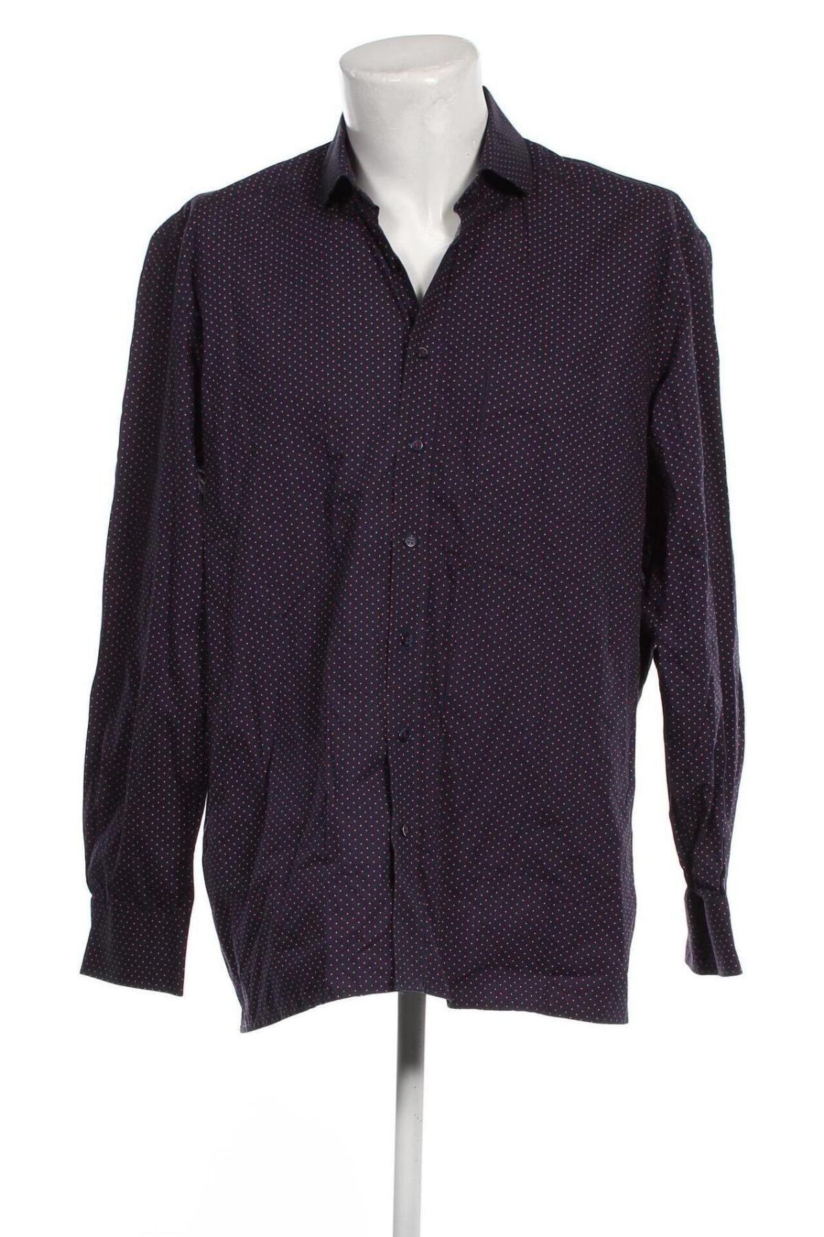 Ανδρικό πουκάμισο Eterna, Μέγεθος XL, Χρώμα Μπλέ, Τιμή 4,10 €