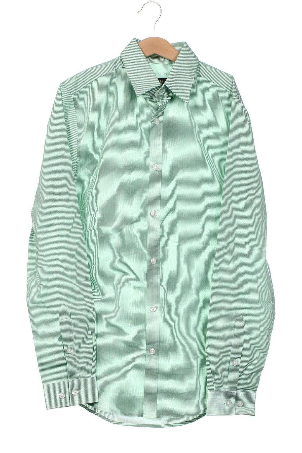 Herrenhemd H&M, Größe XS, Farbe Grün, Preis 20,18 €