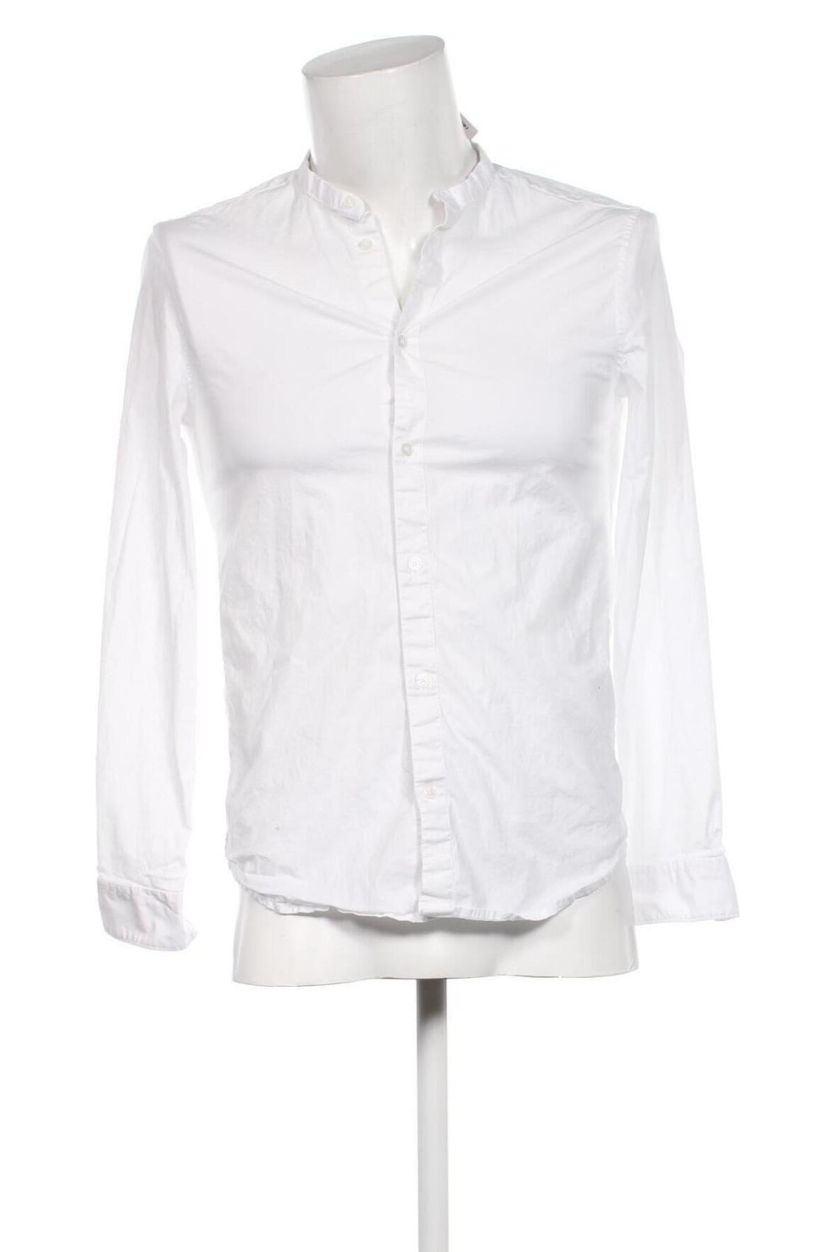 Ανδρικό πουκάμισο H&M, Μέγεθος M, Χρώμα Λευκό, Τιμή 8,90 €