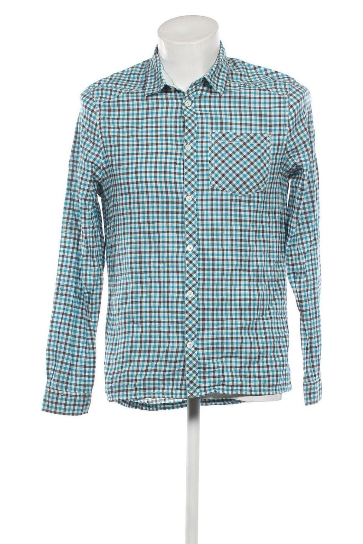 Herrenhemd H&M Divided, Größe M, Farbe Blau, Preis € 4,04