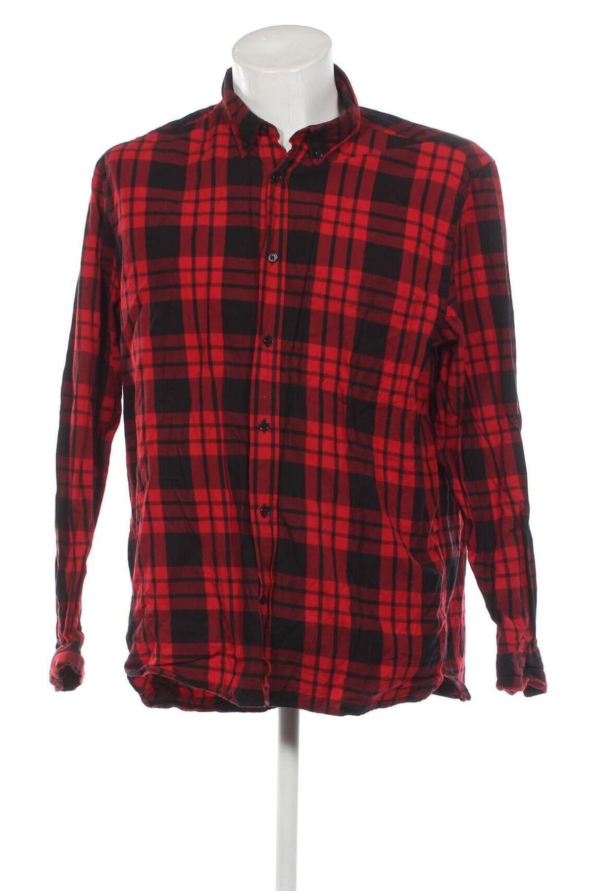 Ανδρικό πουκάμισο H&M L.O.G.G., Μέγεθος XL, Χρώμα Πολύχρωμο, Τιμή 7,36 €