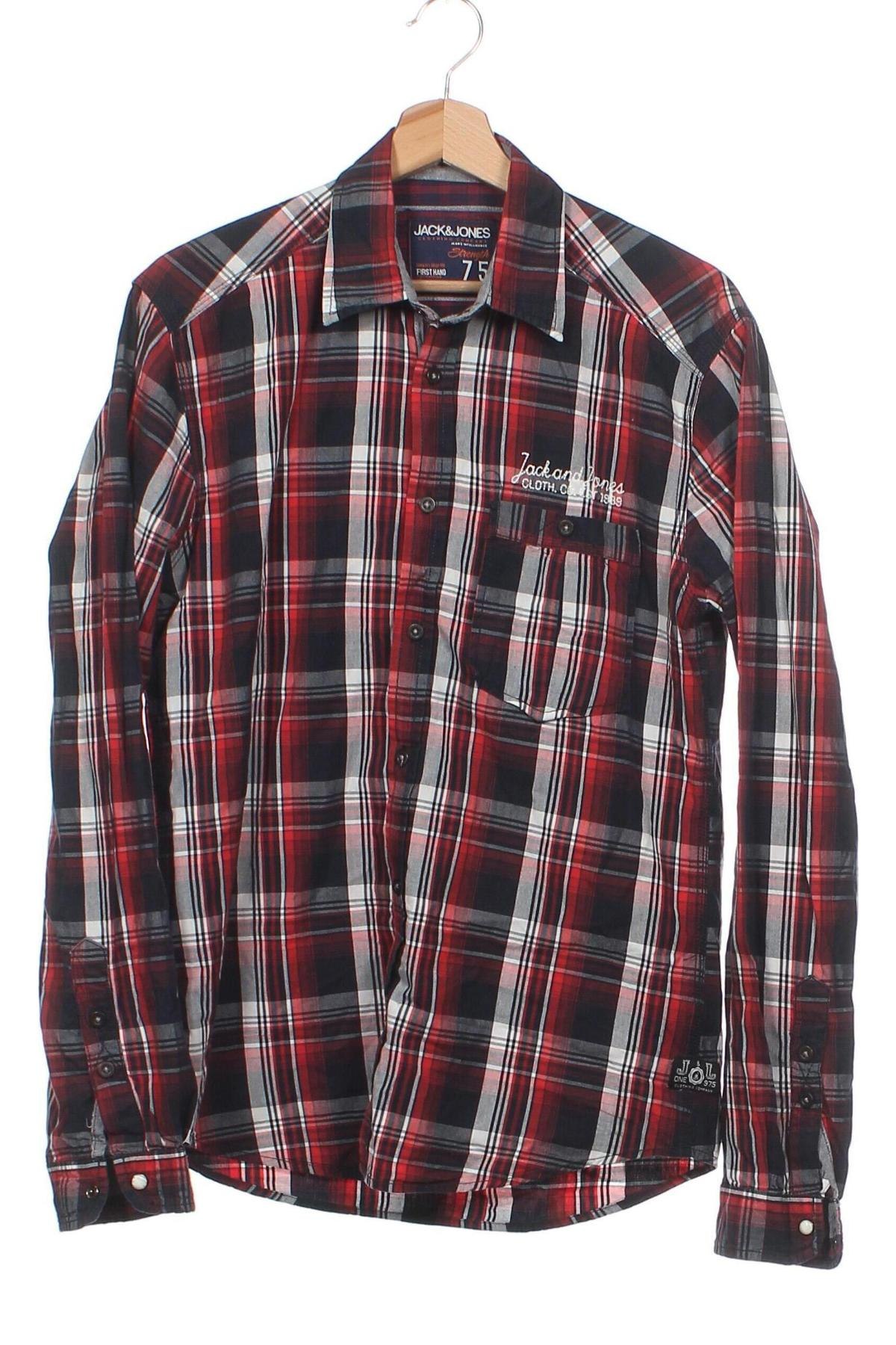 Мъжка риза Jack & Jones, Размер S, Цвят Многоцветен, Цена 3,60 лв.