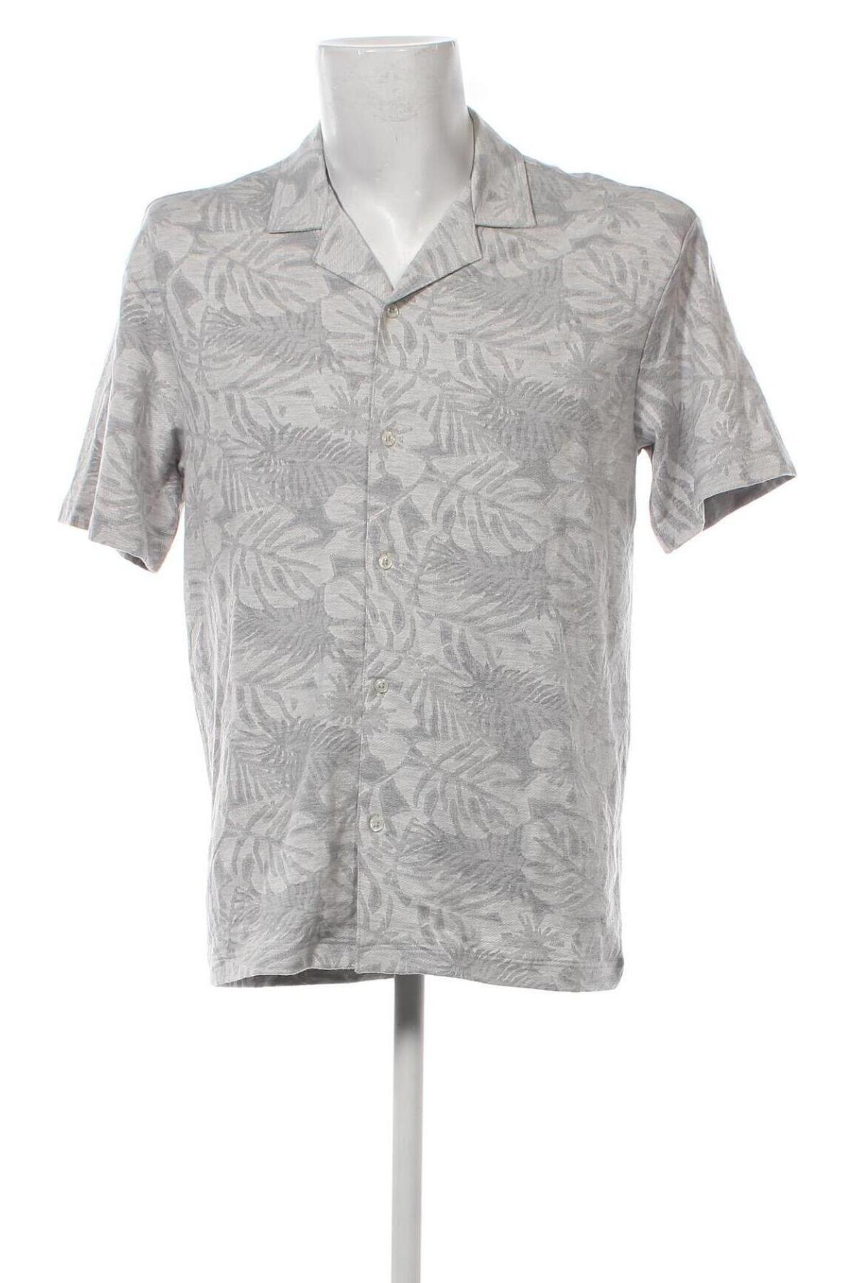 Мъжка риза Jack & Jones PREMIUM, Размер L, Цвят Сив, Цена 68,00 лв.