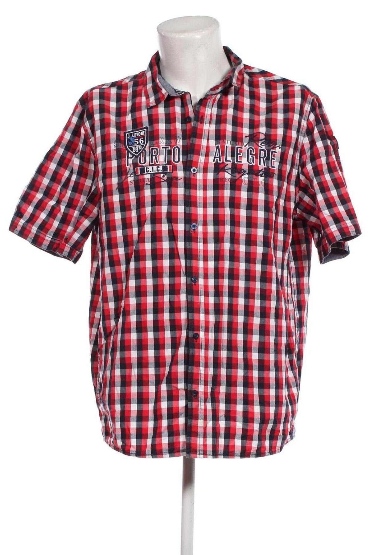 Мъжка риза Jean Pascale, Размер XXL, Цвят Многоцветен, Цена 9,86 лв.