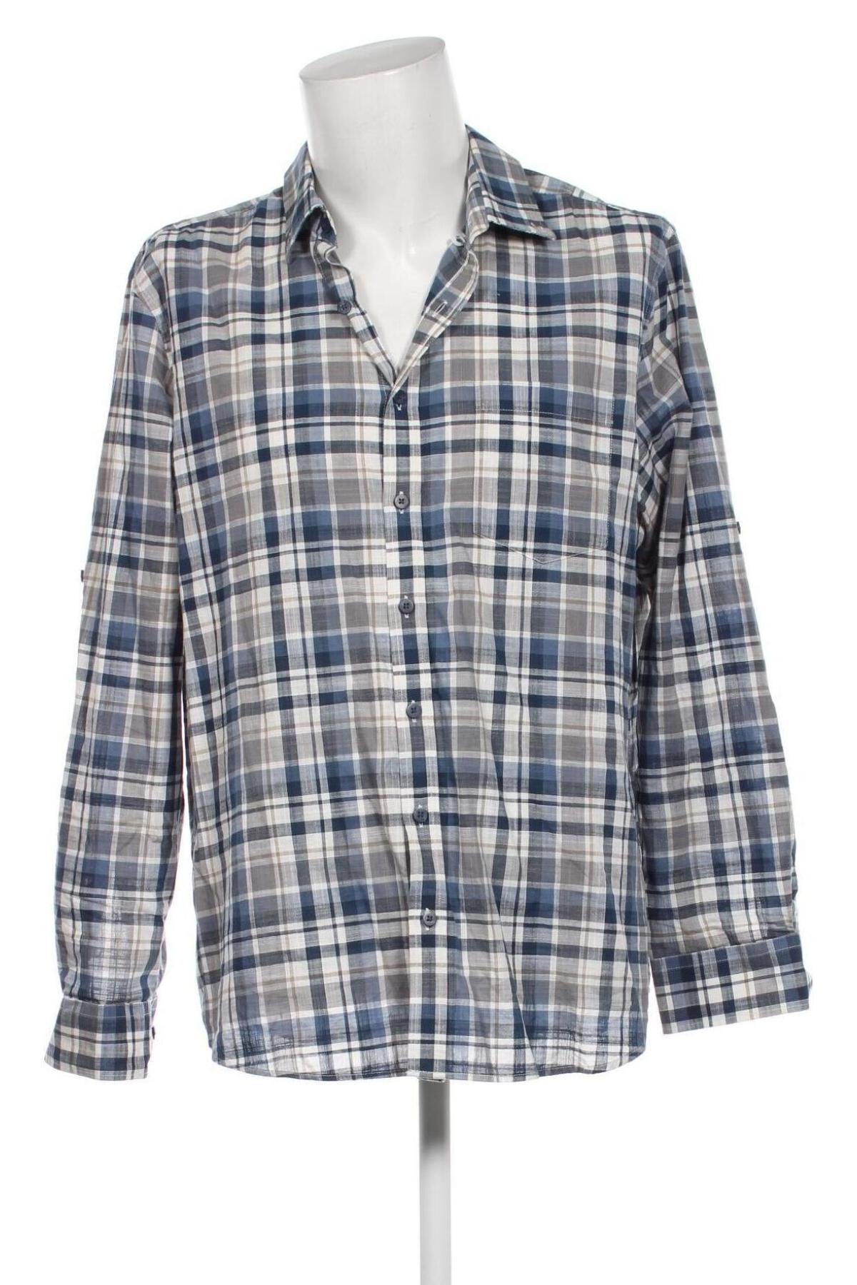 Ανδρικό πουκάμισο LC Waikiki, Μέγεθος XXL, Χρώμα Πολύχρωμο, Τιμή 9,21 €