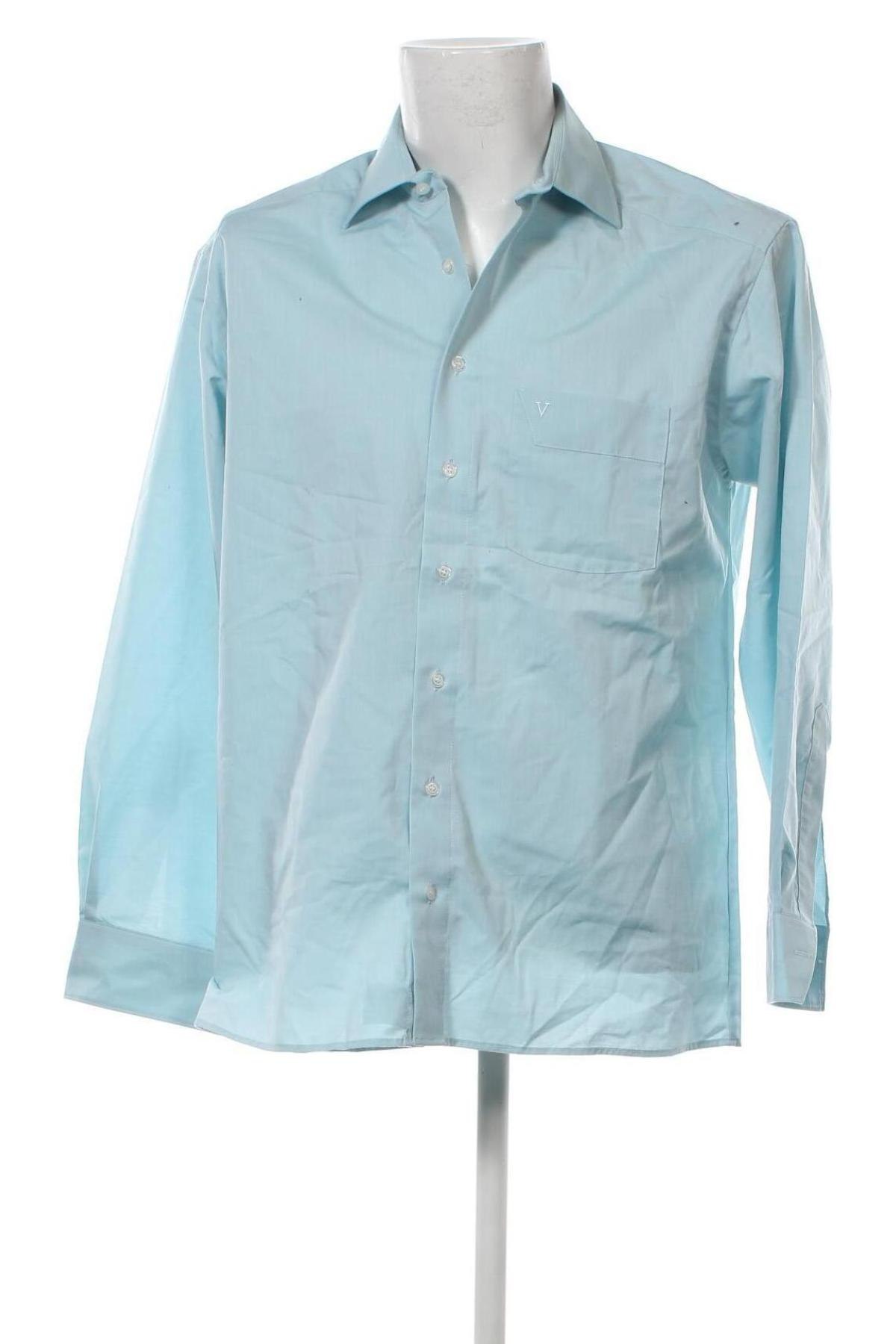 Herrenhemd Marvelis, Größe L, Farbe Blau, Preis € 16,70