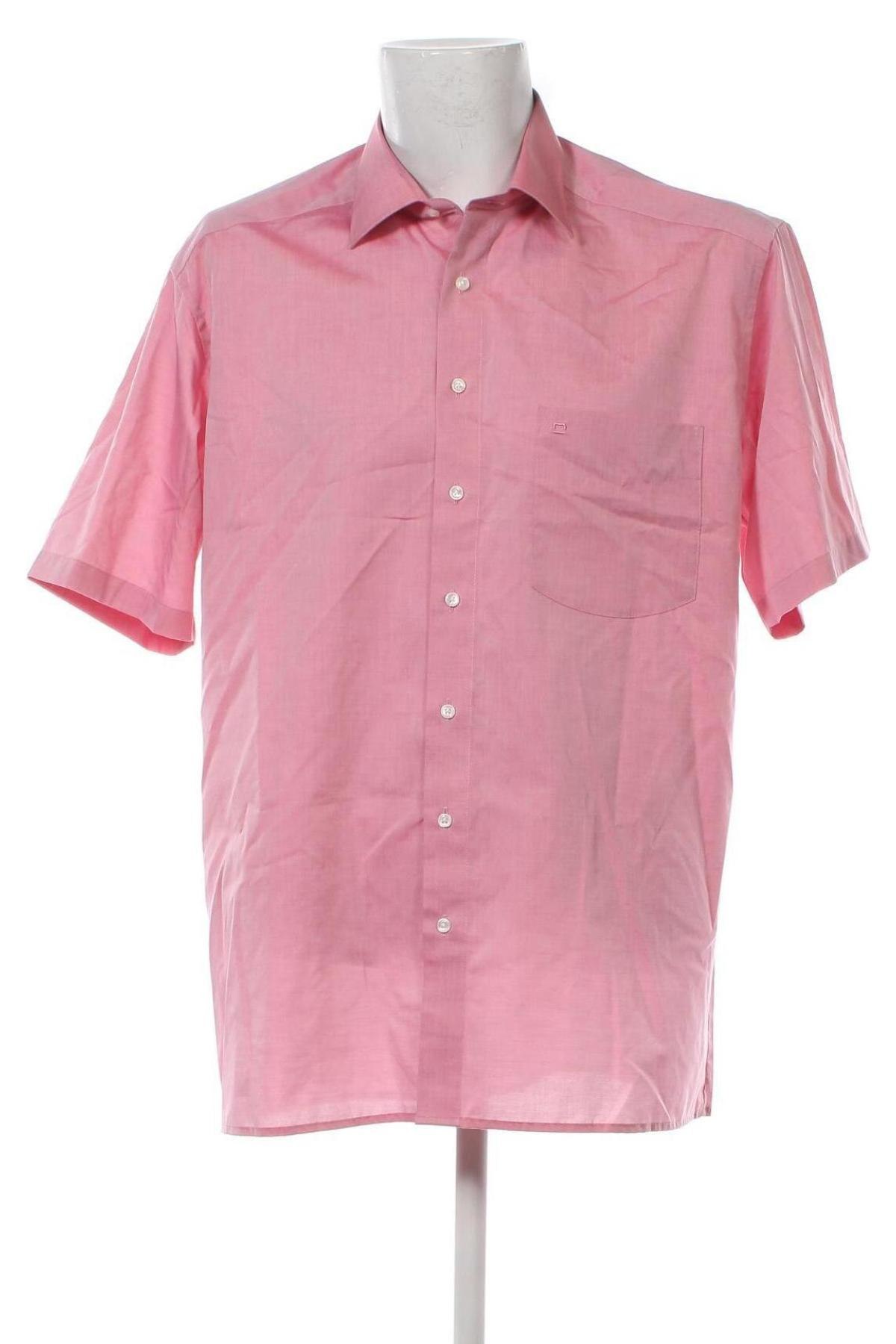 Ανδρικό πουκάμισο Olymp, Μέγεθος XL, Χρώμα Ρόζ , Τιμή 5,01 €