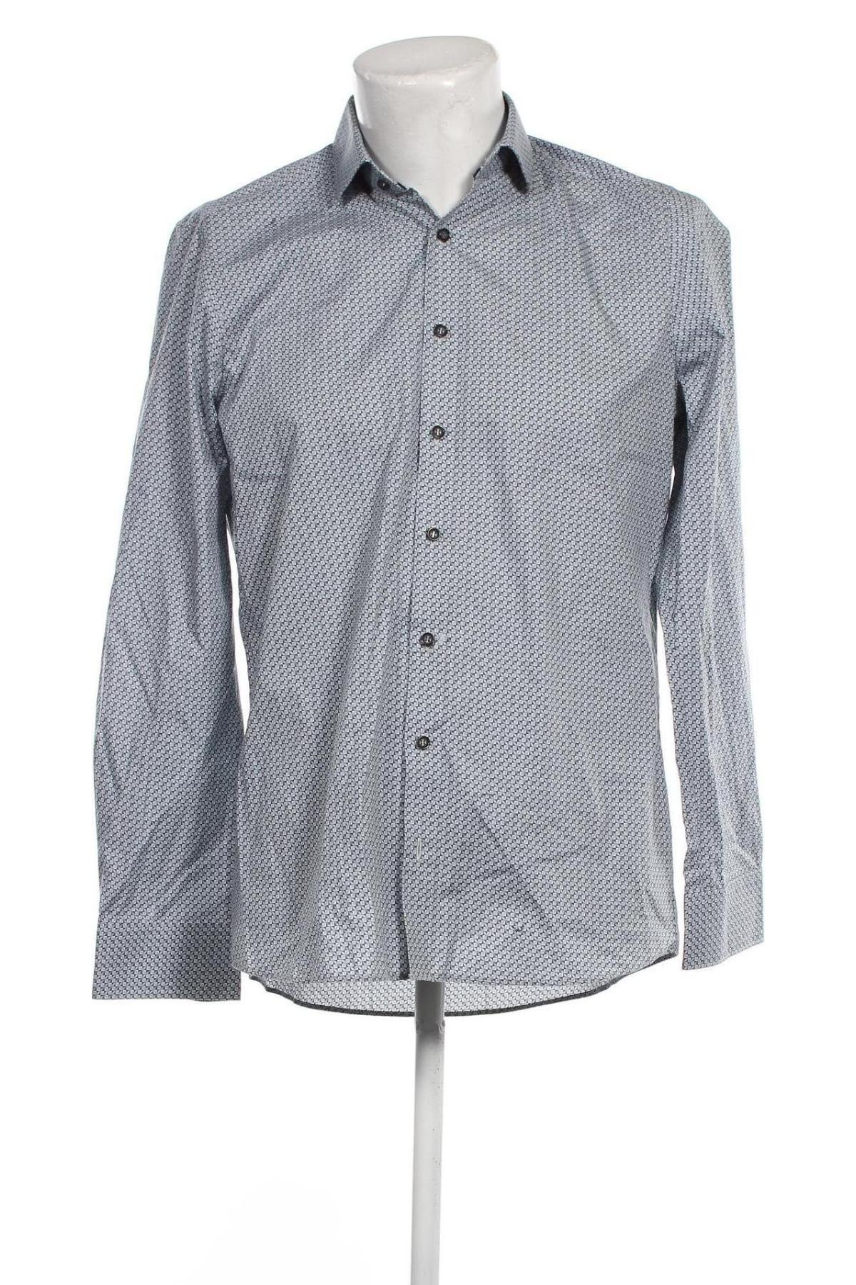 Herrenhemd Olymp, Größe L, Farbe Grau, Preis € 27,14