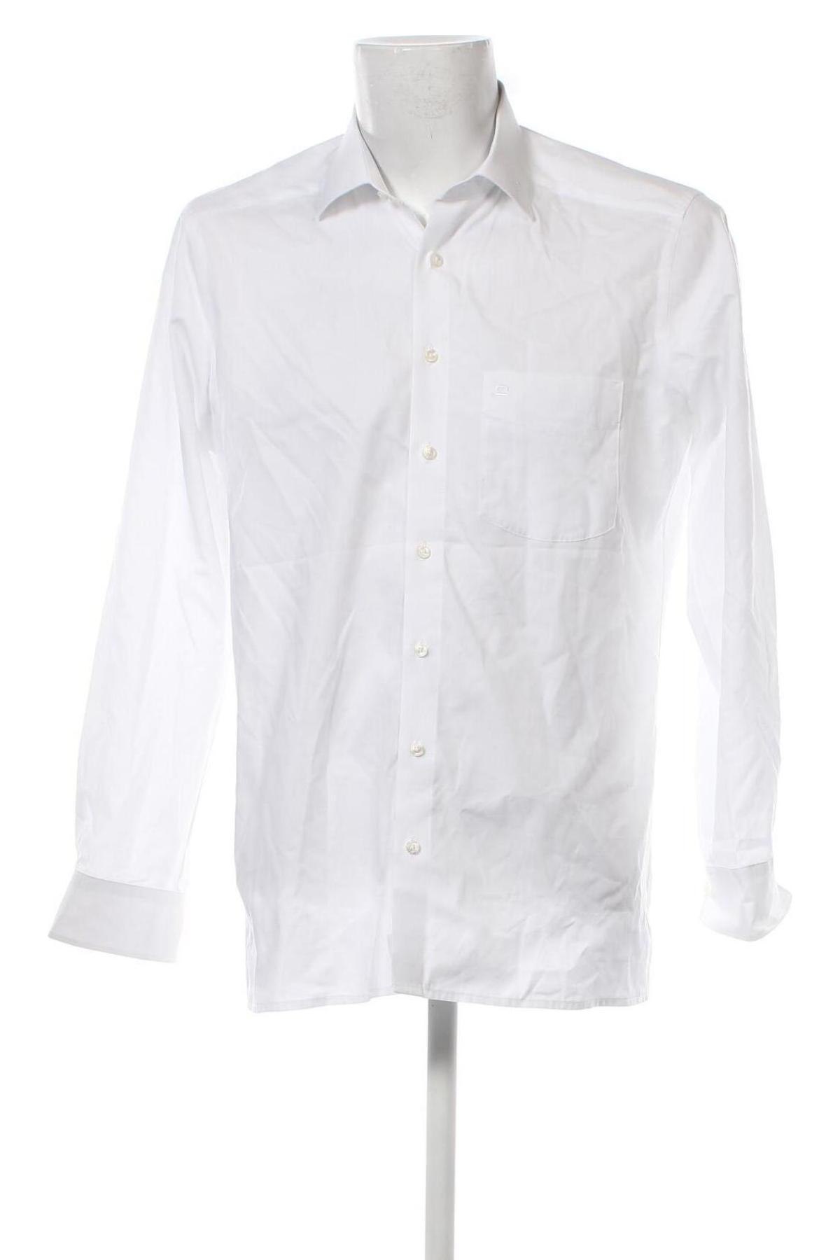 Мъжка риза Olymp, Размер L, Цвят Бял, Цена 37,83 лв.