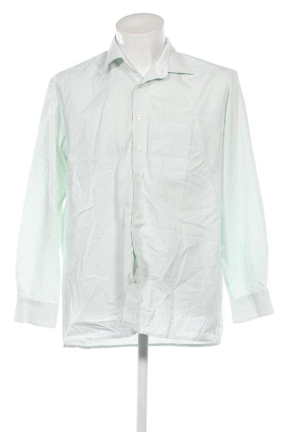 Herrenhemd Olymp, Größe L, Farbe Grün, Preis 17,64 €