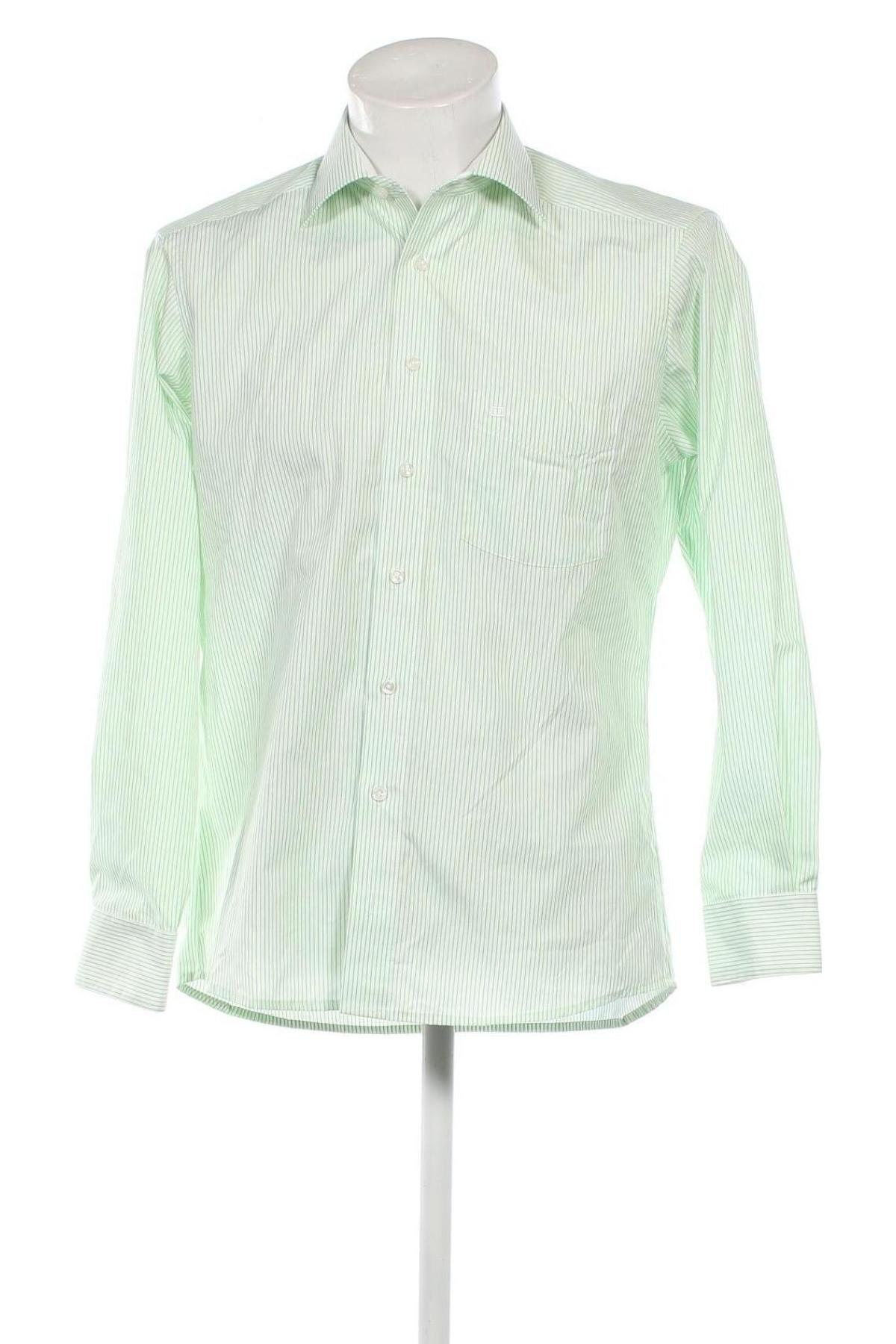 Herrenhemd Olymp, Größe M, Farbe Grün, Preis 27,14 €