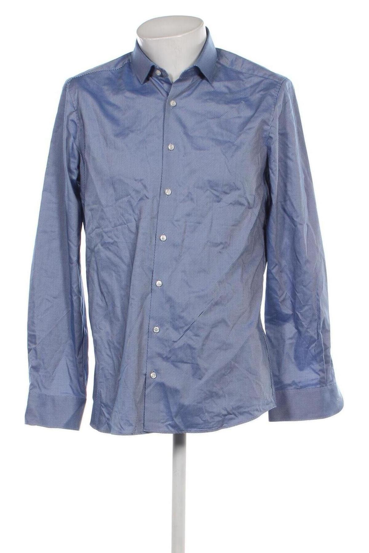 Herrenhemd Olymp, Größe L, Farbe Blau, Preis 32,71 €