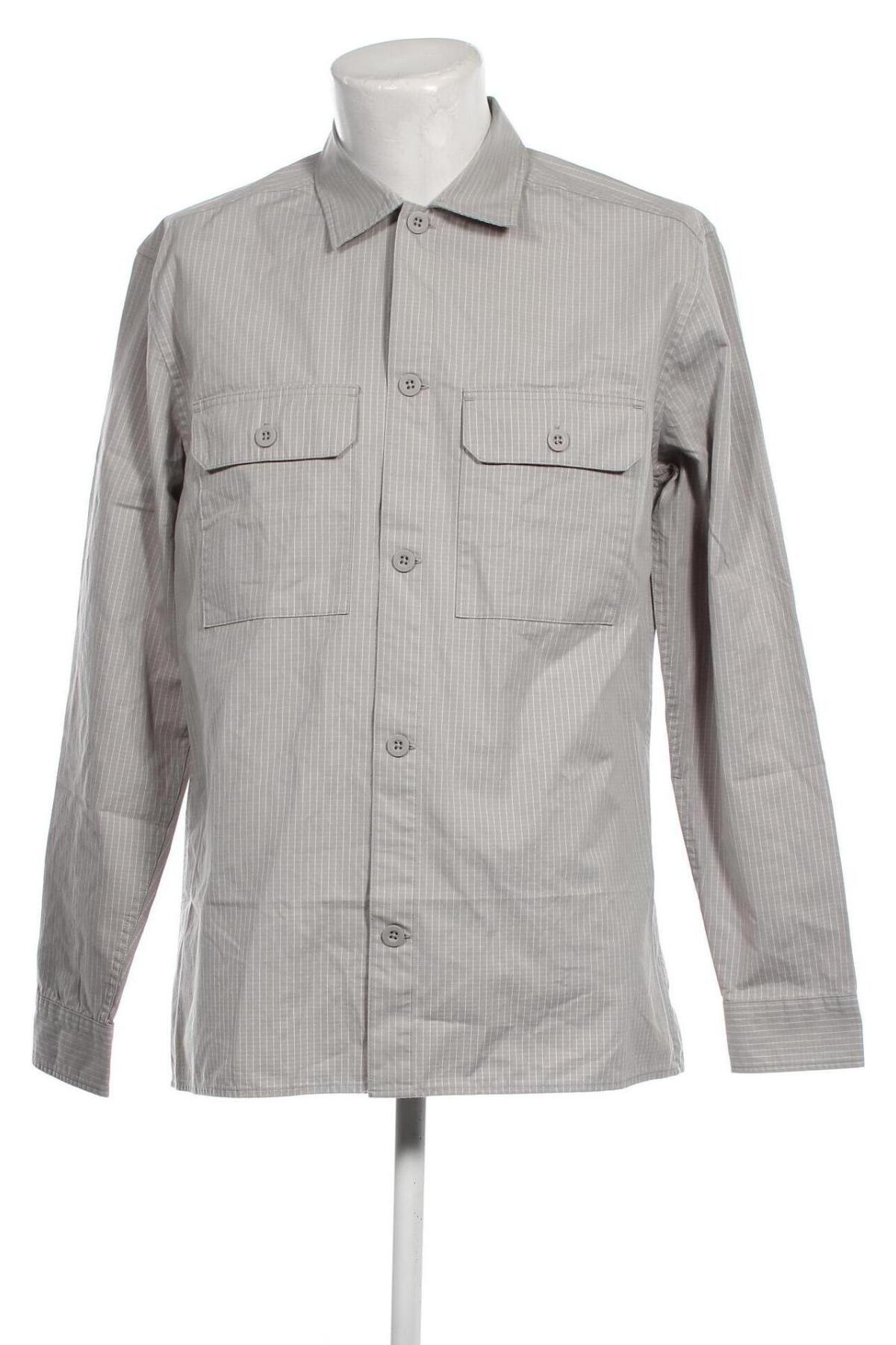 Ανδρικό πουκάμισο Only & Sons, Μέγεθος L, Χρώμα Γκρί, Τιμή 9,72 €