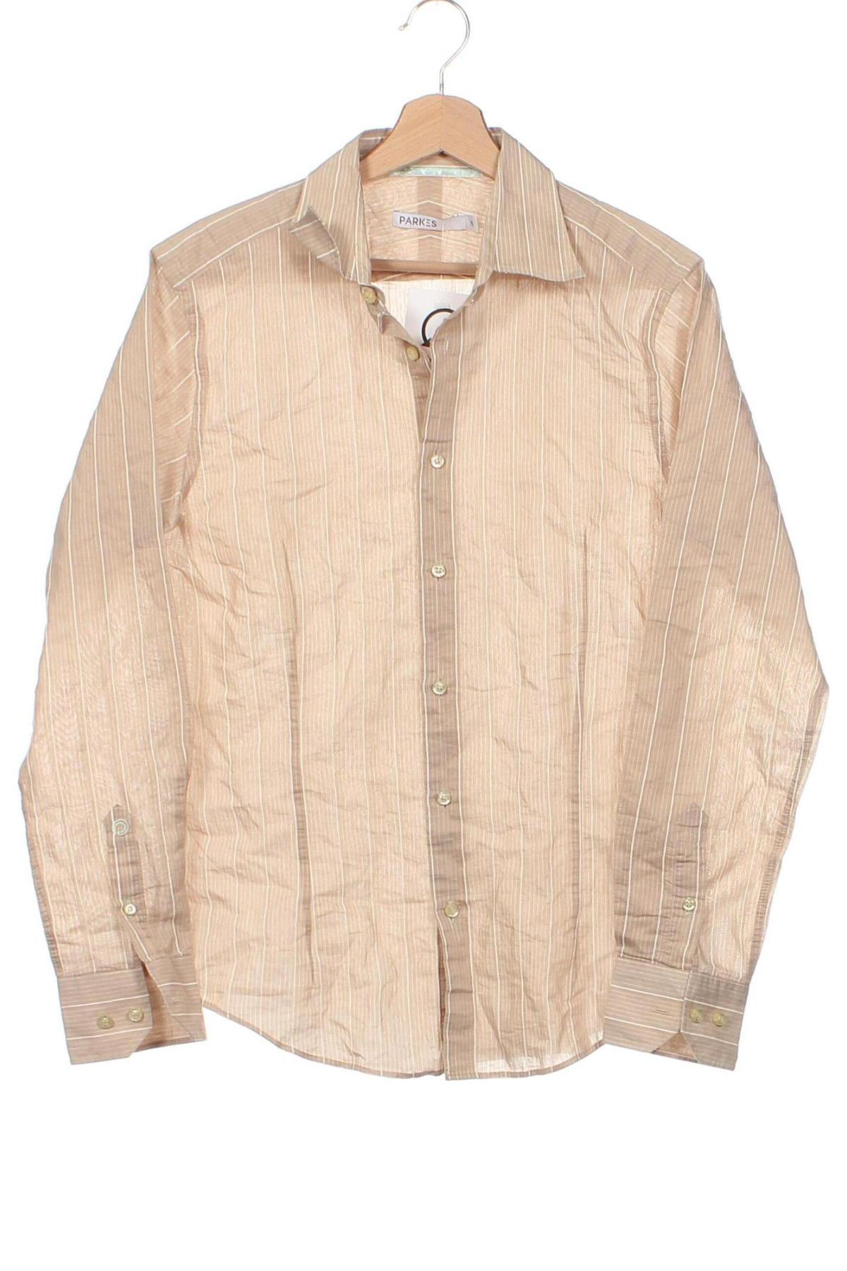 Мъжка риза Parkes, Размер S, Цвят Бежов, Цена 5,32 лв.