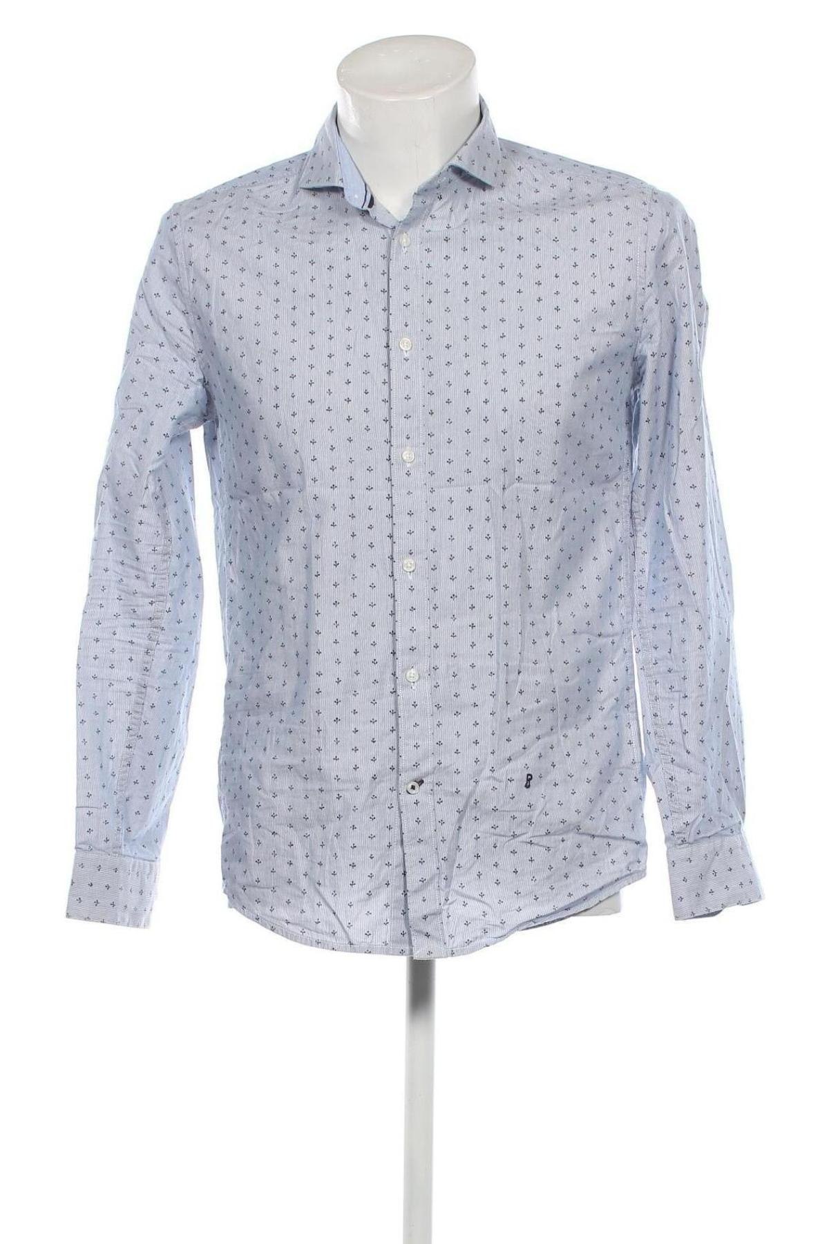 Ανδρικό πουκάμισο Pepe Jeans, Μέγεθος M, Χρώμα Μπλέ, Τιμή 11,58 €