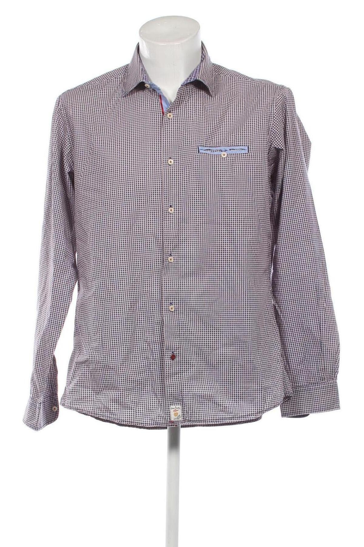 Ανδρικό πουκάμισο Pierre Cardin, Μέγεθος L, Χρώμα Πολύχρωμο, Τιμή 20,50 €