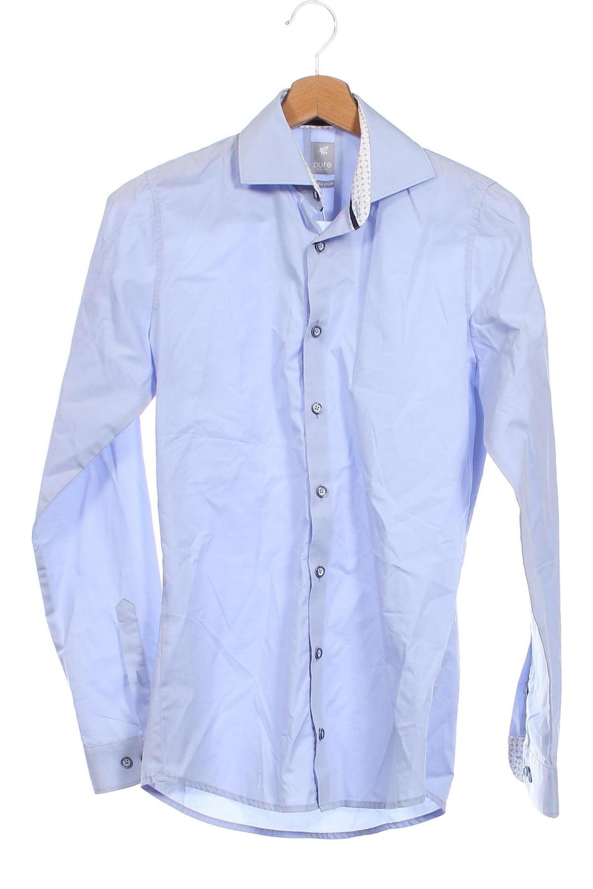 Herrenhemd Pure, Größe XS, Farbe Blau, Preis 20,18 €