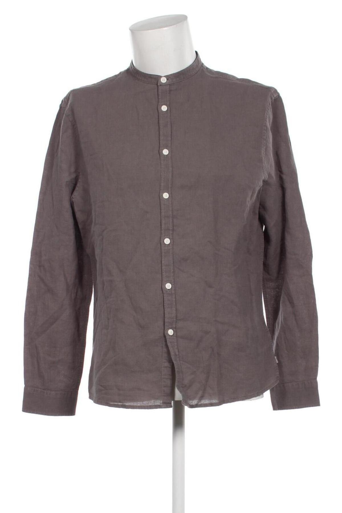 Ανδρικό πουκάμισο Review, Μέγεθος L, Χρώμα Γκρί, Τιμή 21,15 €