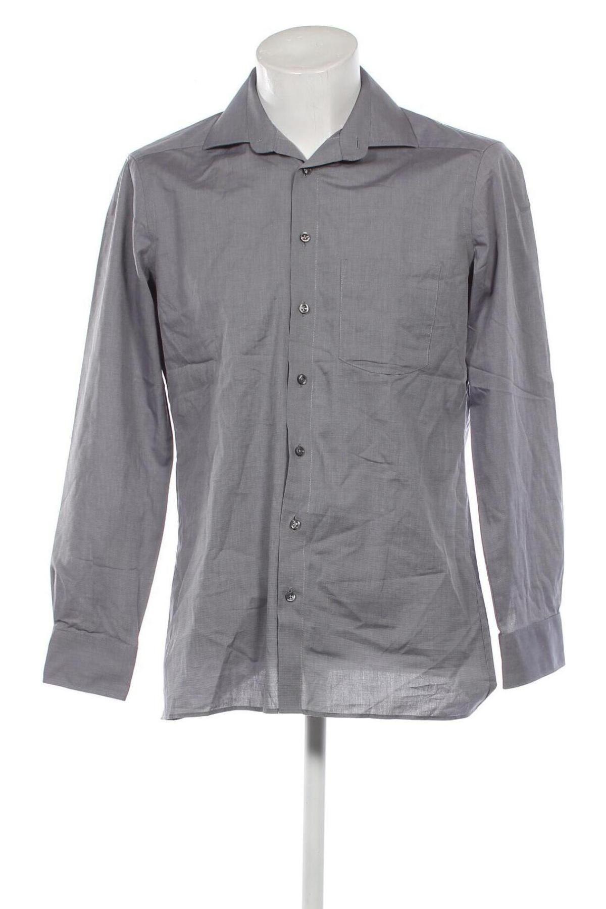 Ανδρικό πουκάμισο Royal Class, Μέγεθος M, Χρώμα Γκρί, Τιμή 3,59 €