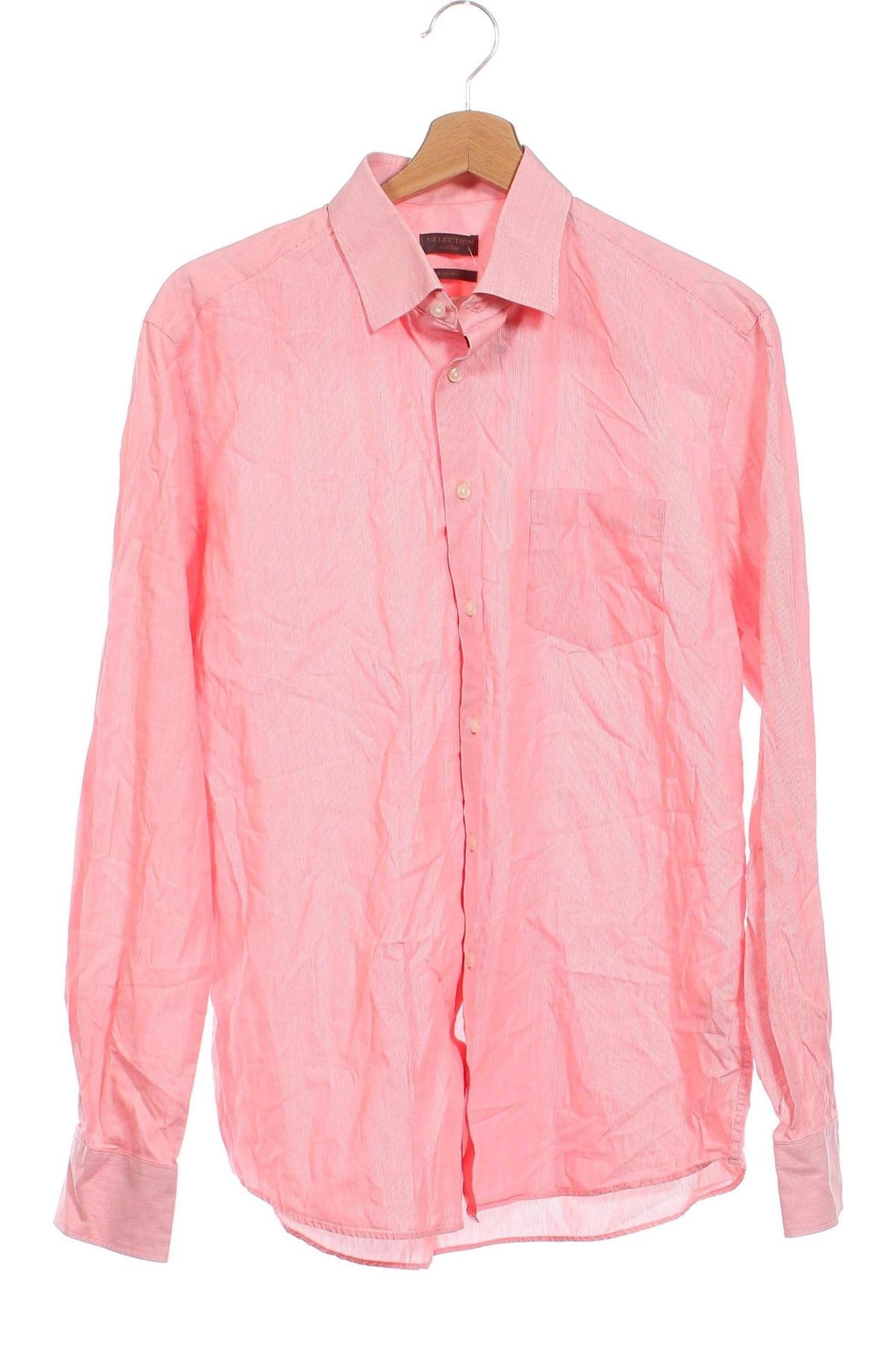 Ανδρικό πουκάμισο S.Oliver, Μέγεθος S, Χρώμα Ρόζ , Τιμή 2,82 €