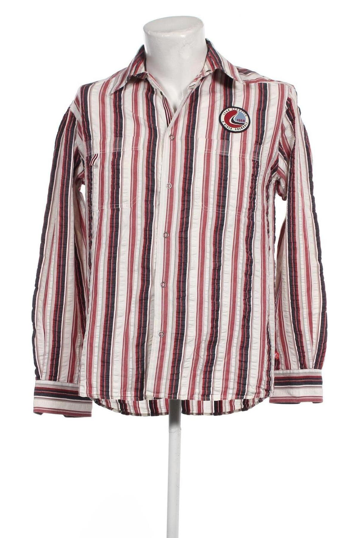Ανδρικό πουκάμισο S.Oliver, Μέγεθος L, Χρώμα Πολύχρωμο, Τιμή 3,56 €