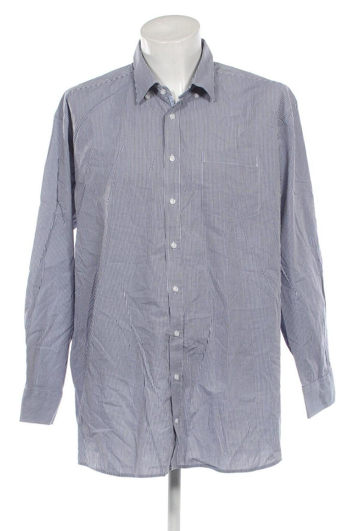Ανδρικό πουκάμισο Seidensticker, Μέγεθος 3XL, Χρώμα Μπλέ, Τιμή 14,85 €