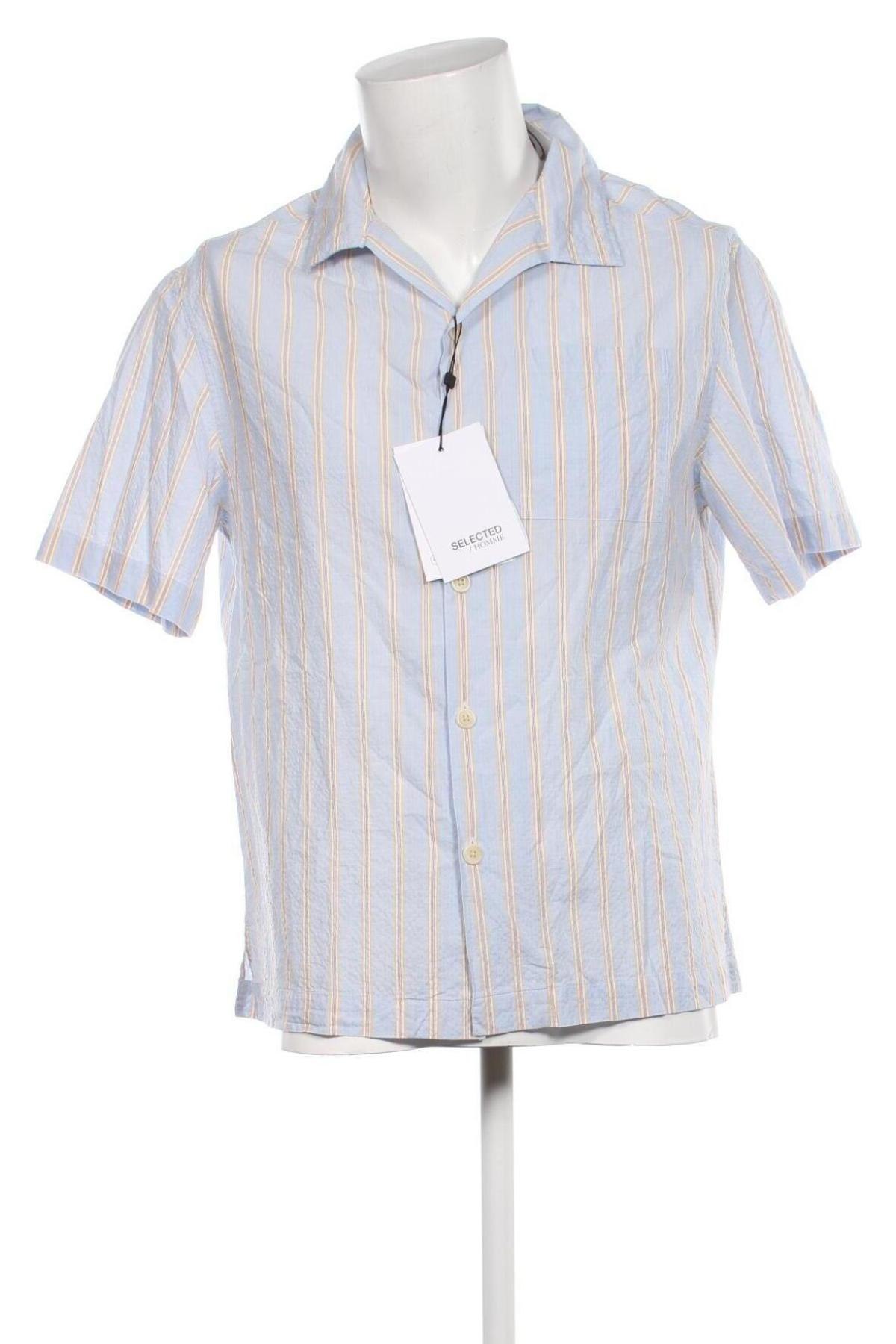 Pánska košeľa  Selected Homme, Veľkosť M, Farba Modrá, Cena  35,05 €