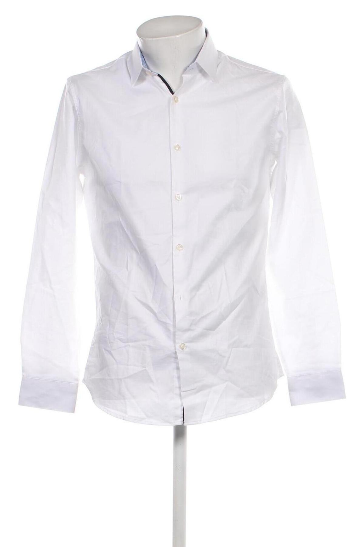 Мъжка риза Selected Homme, Размер S, Цвят Бял, Цена 44,28 лв.