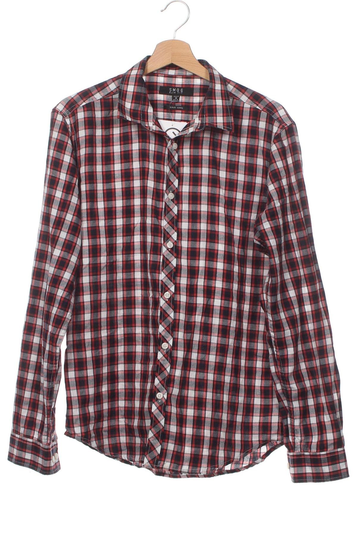 Ανδρικό πουκάμισο Smog, Μέγεθος M, Χρώμα Πολύχρωμο, Τιμή 3,41 €
