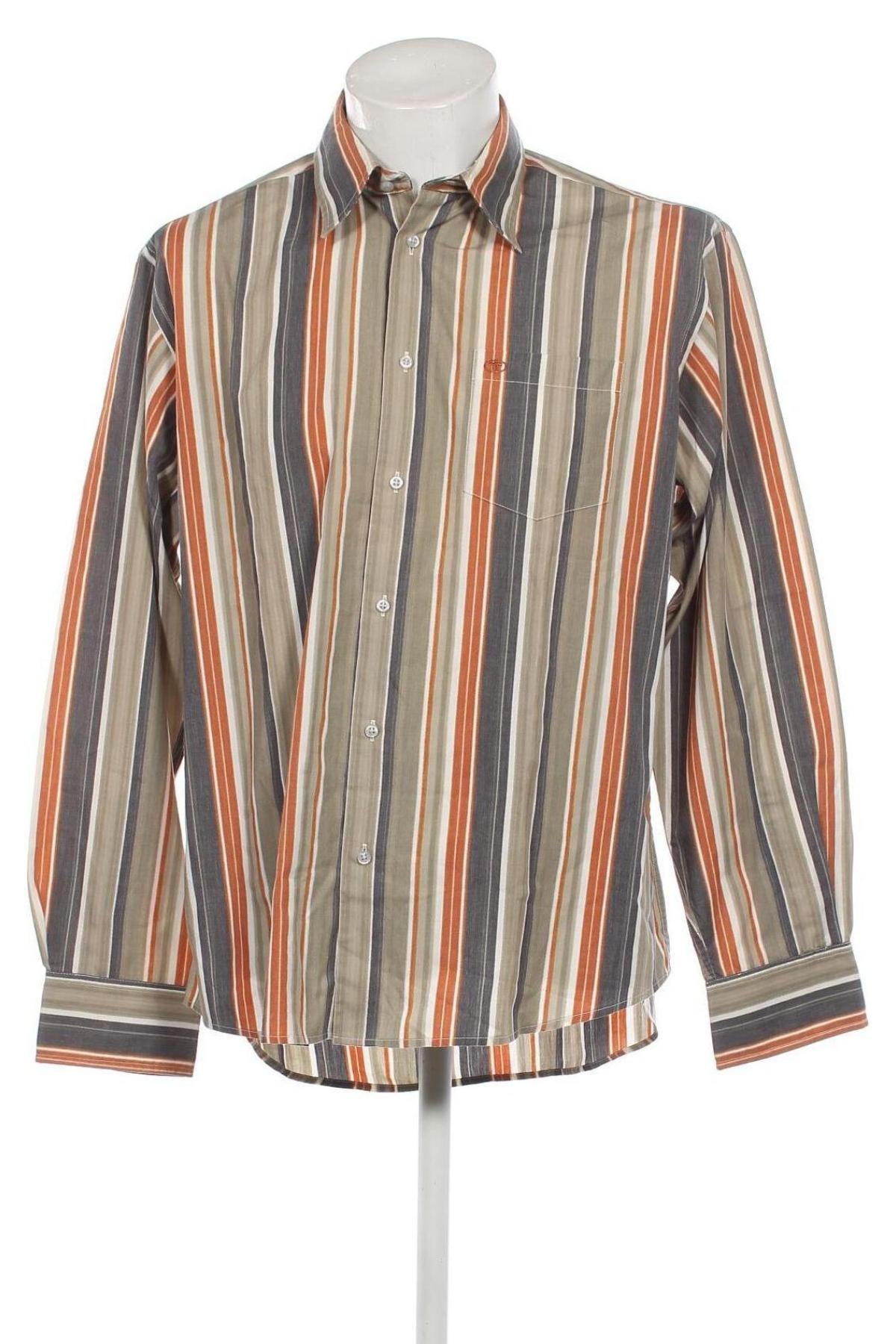 Ανδρικό πουκάμισο Tom Tailor, Μέγεθος XL, Χρώμα Πολύχρωμο, Τιμή 4,16 €