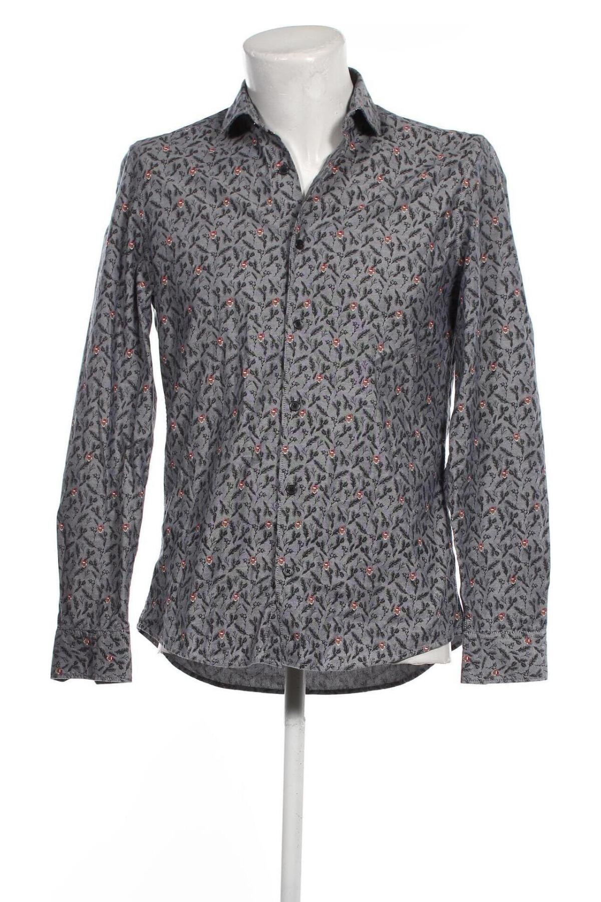 Ανδρικό πουκάμισο WE, Μέγεθος M, Χρώμα Γκρί, Τιμή 6,28 €
