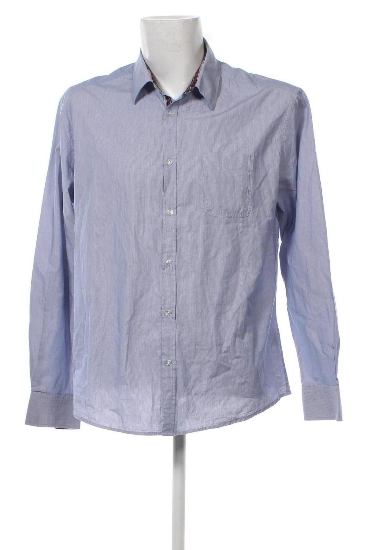 Ανδρικό πουκάμισο Watson's, Μέγεθος L, Χρώμα Μπλέ, Τιμή 3,56 €