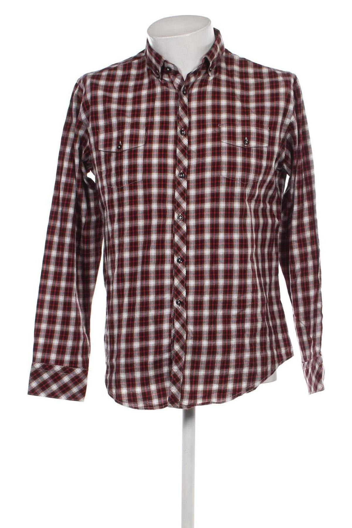 Мъжка риза Zara Man, Размер XL, Цвят Многоцветен, Цена 9,84 лв.