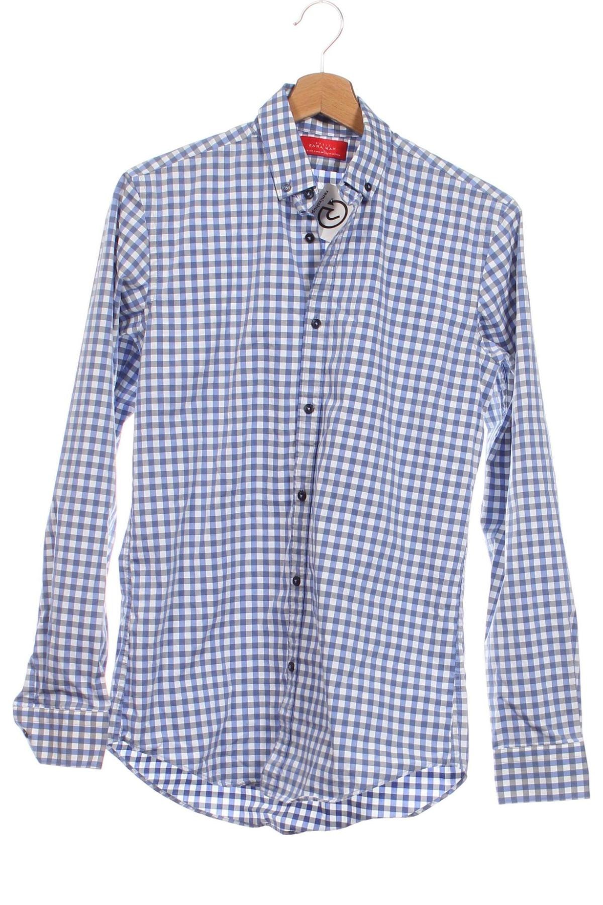 Ανδρικό πουκάμισο Zara Man, Μέγεθος S, Χρώμα Πολύχρωμο, Τιμή 7,00 €