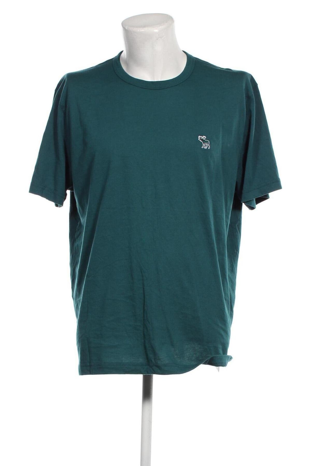 Мъжка тениска Abercrombie & Fitch, Размер XXL, Цвят Зелен, Цена 50,44 лв.