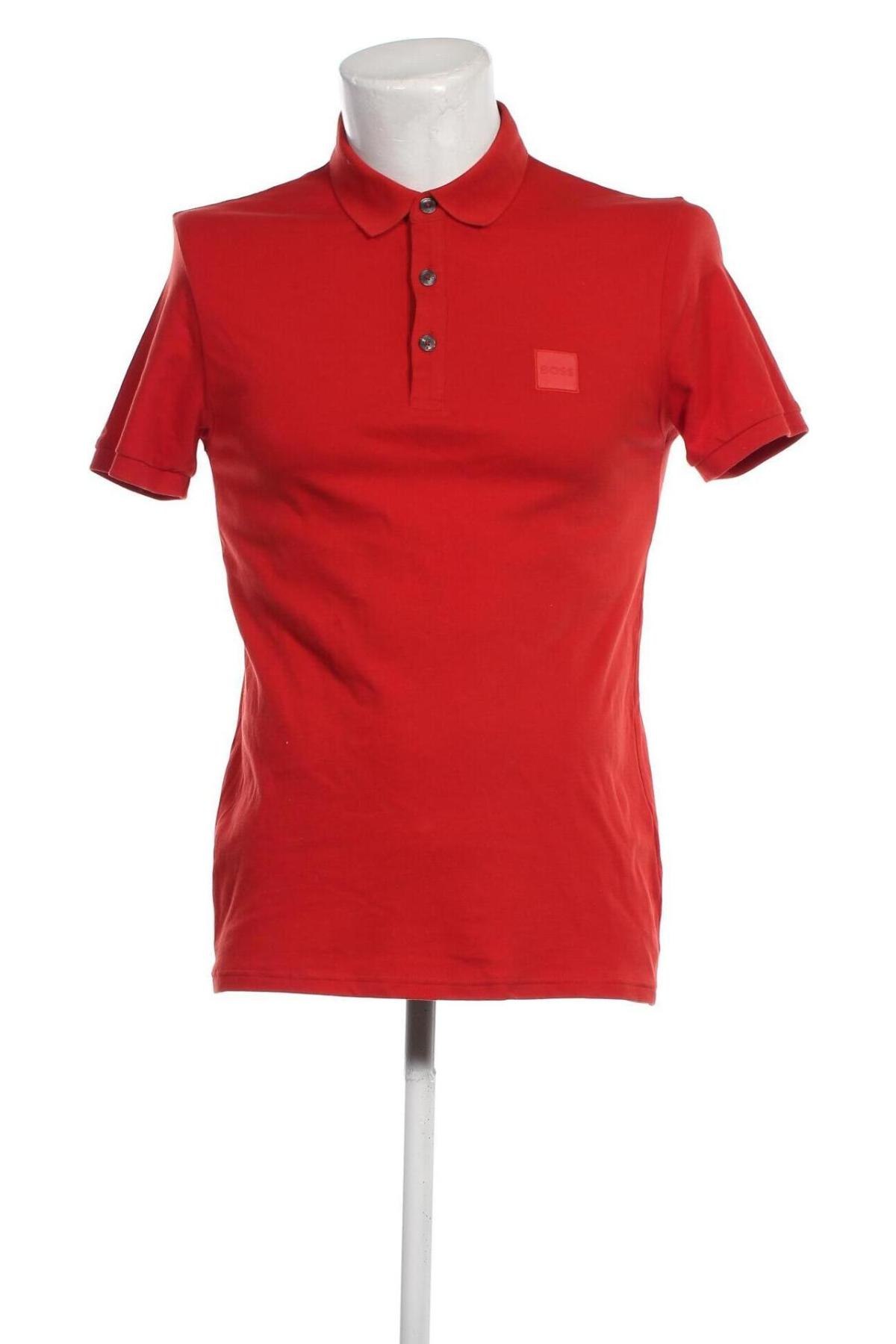 Pánské tričko  BOSS, Velikost M, Barva Červená, Cena  1 522,00 Kč