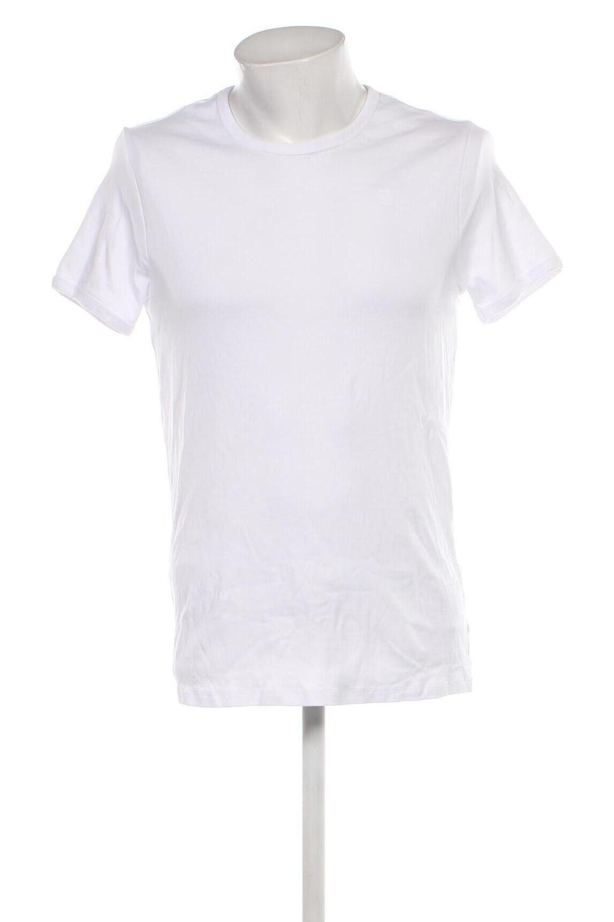 Męski T-shirt G-Star Raw, Rozmiar XL, Kolor Biały, Cena 126,66 zł