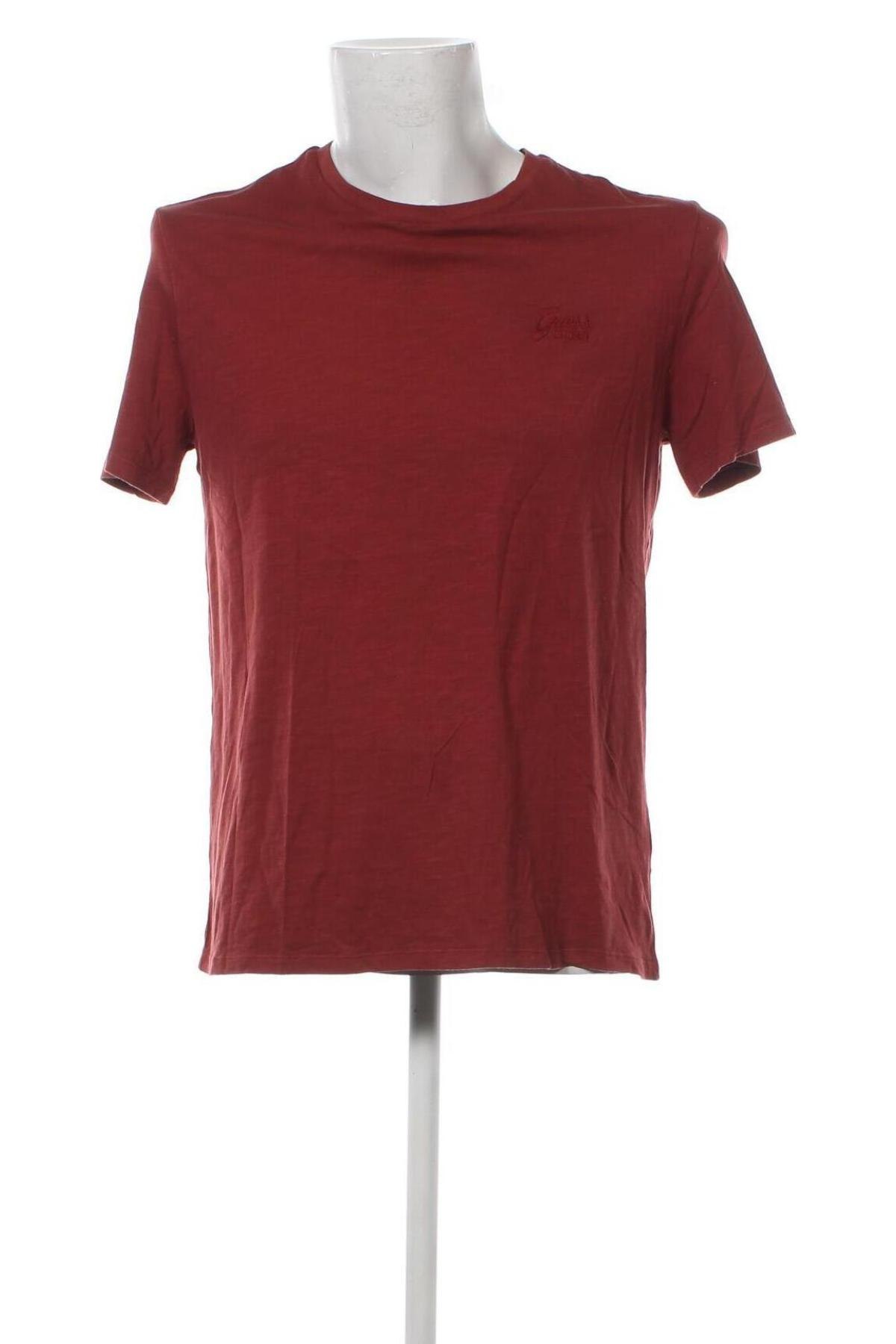 Мъжка тениска Guess, Размер L, Цвят Червен, Цена 68,00 лв.